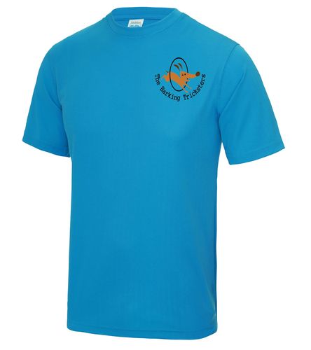 The Barking Tricksters Unisex Cool Tee Sapphire Blue