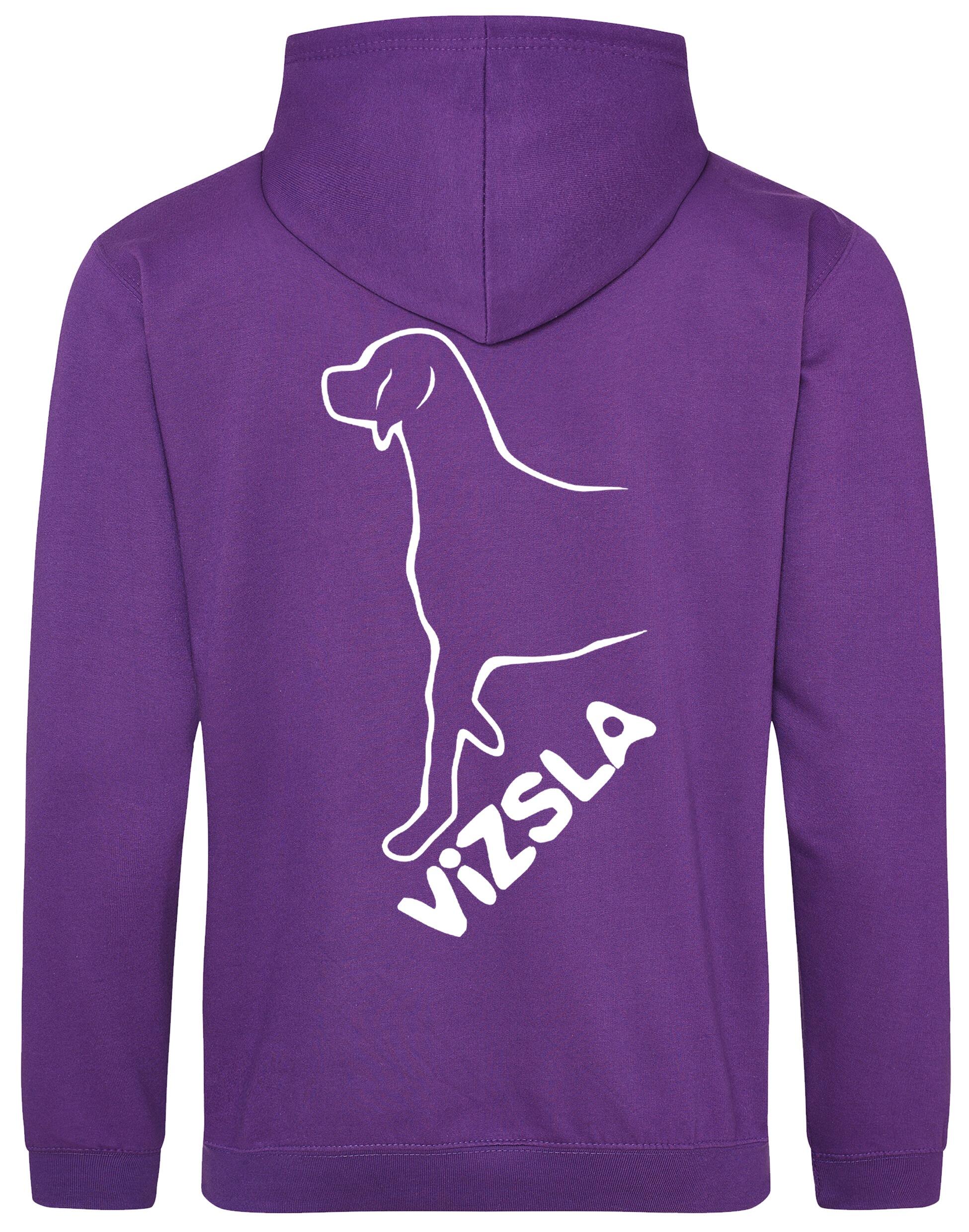 Vizsla Dog Breed Design Pullover Hoodie – Style and Comfort for Dog Lovers