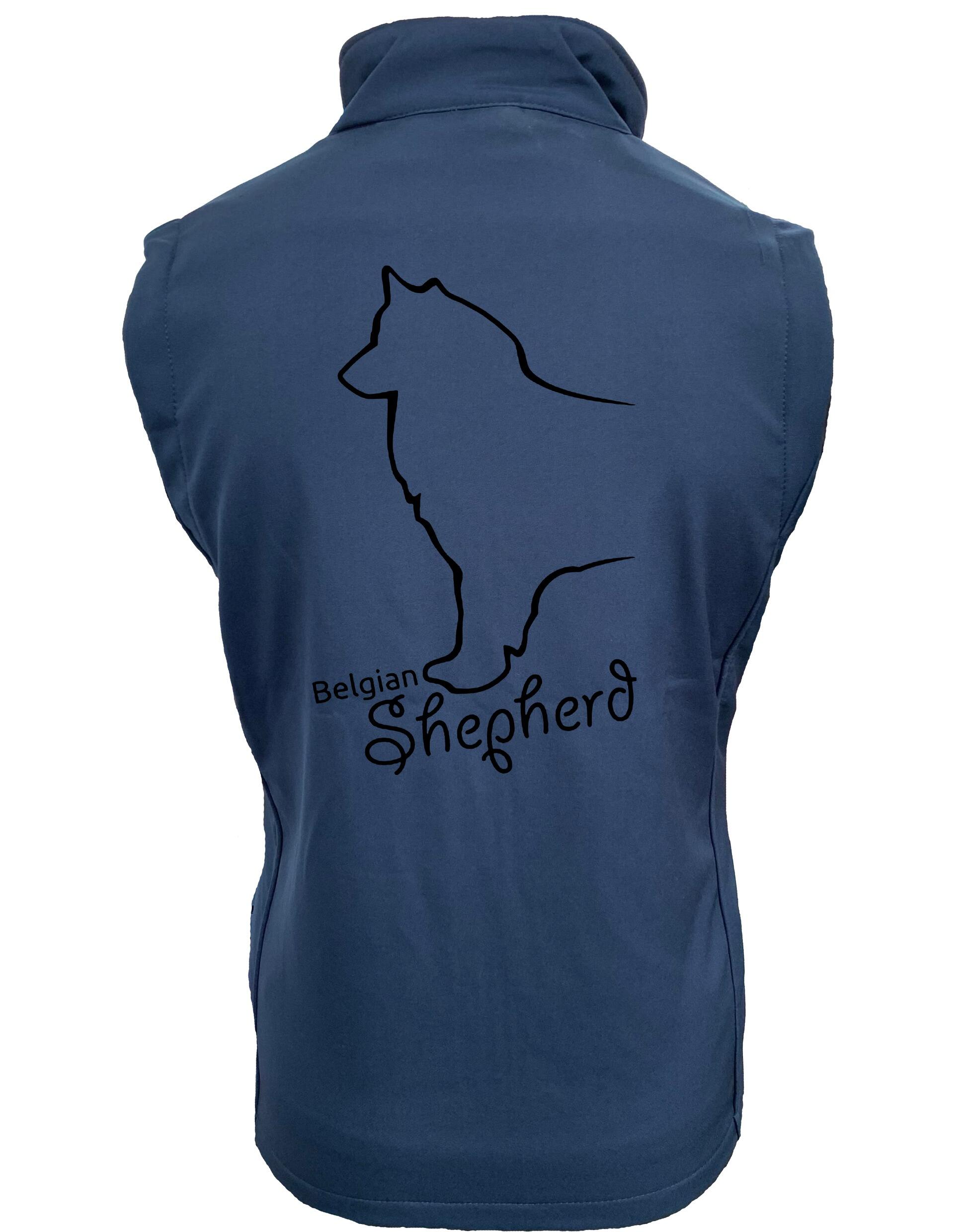 Unisex Belgian Shepherd Softshell Gilet – Style Meets Comfort for Belgian Shepherd Lovers