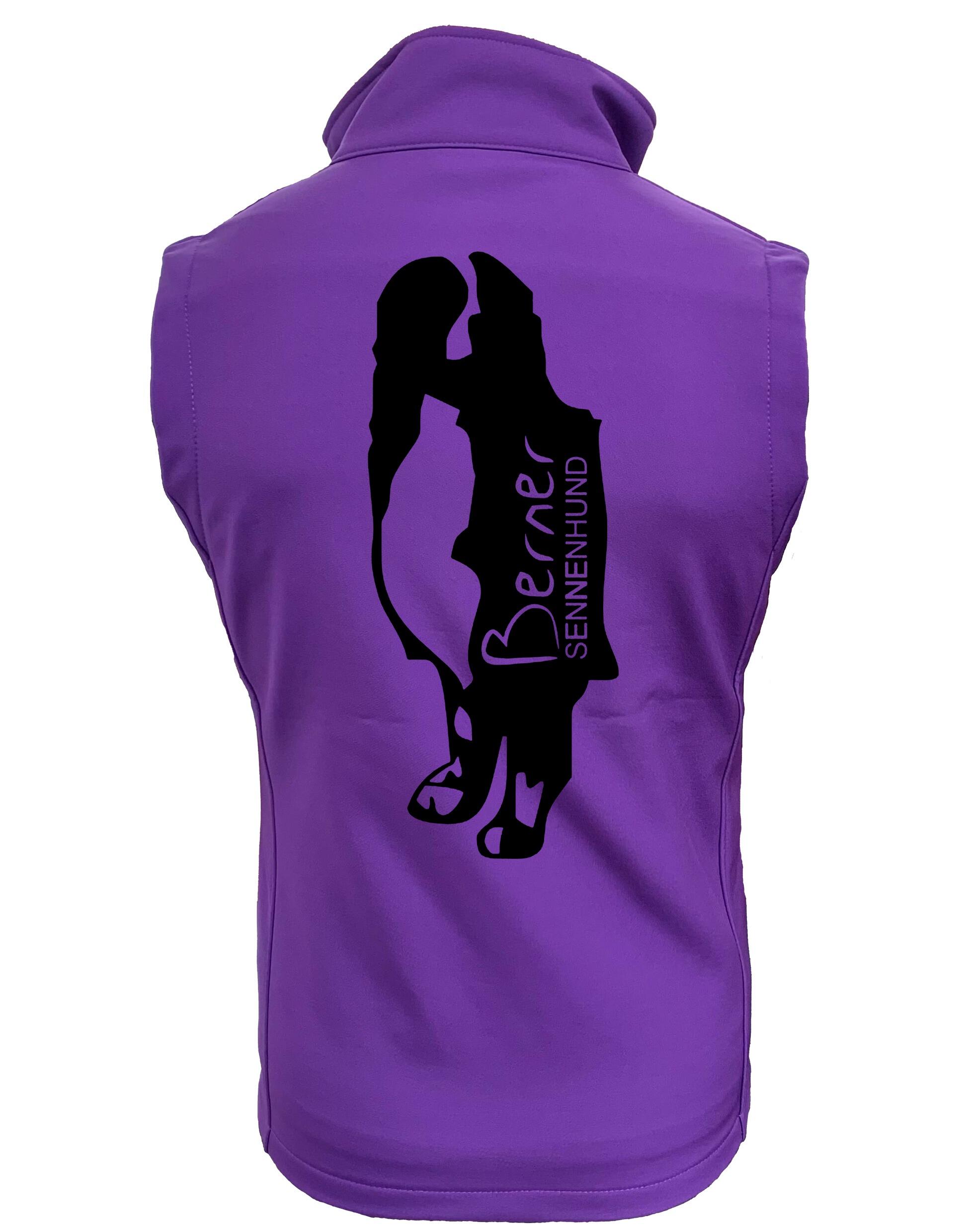Unisex Berner Sennenhund Softshell Gilet – Style Meets Comfort for Berner Sennenhund Lovers
