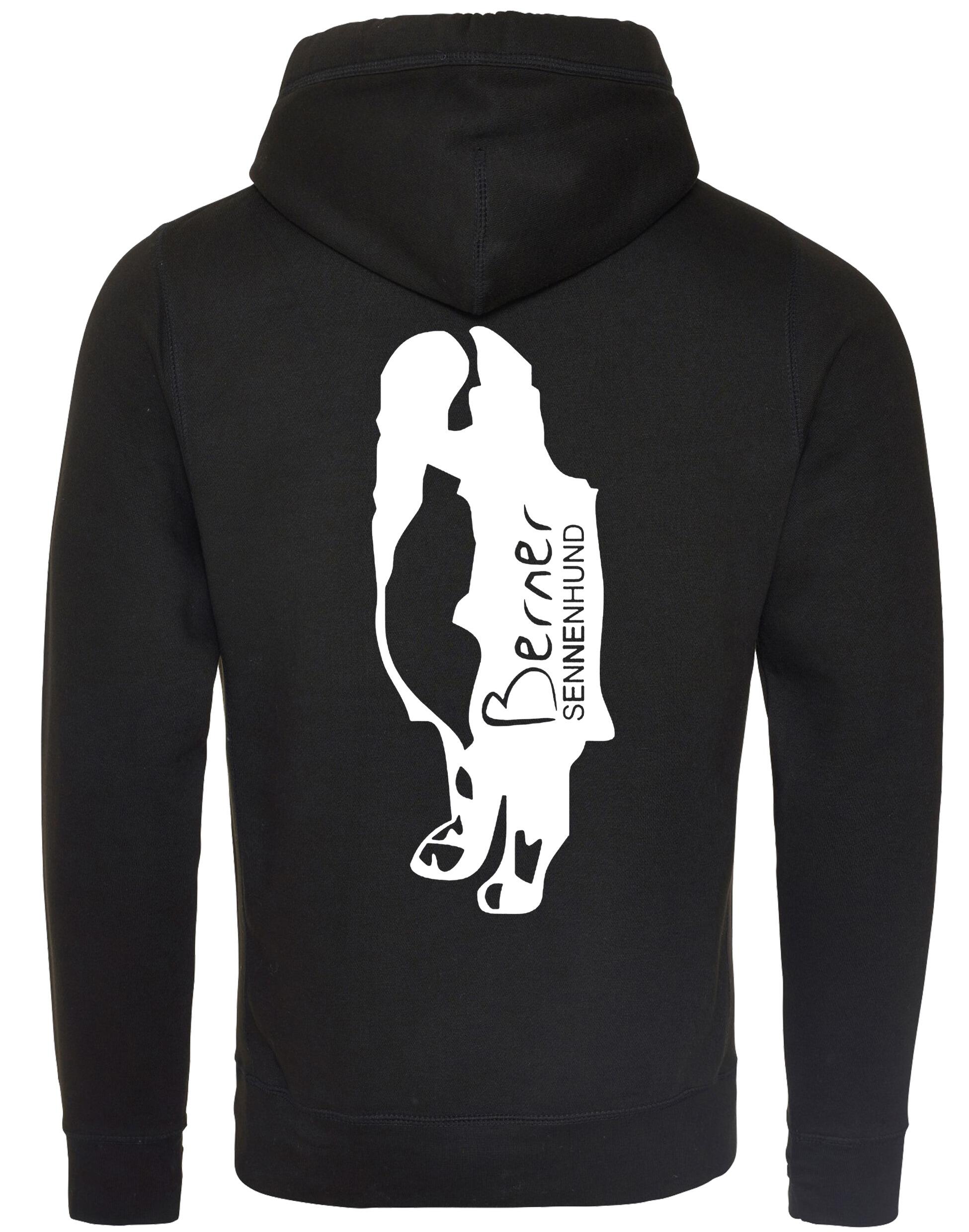 Berner Sennenhund Dog Breed Design Unisex Crossneck Pullover Hoodie