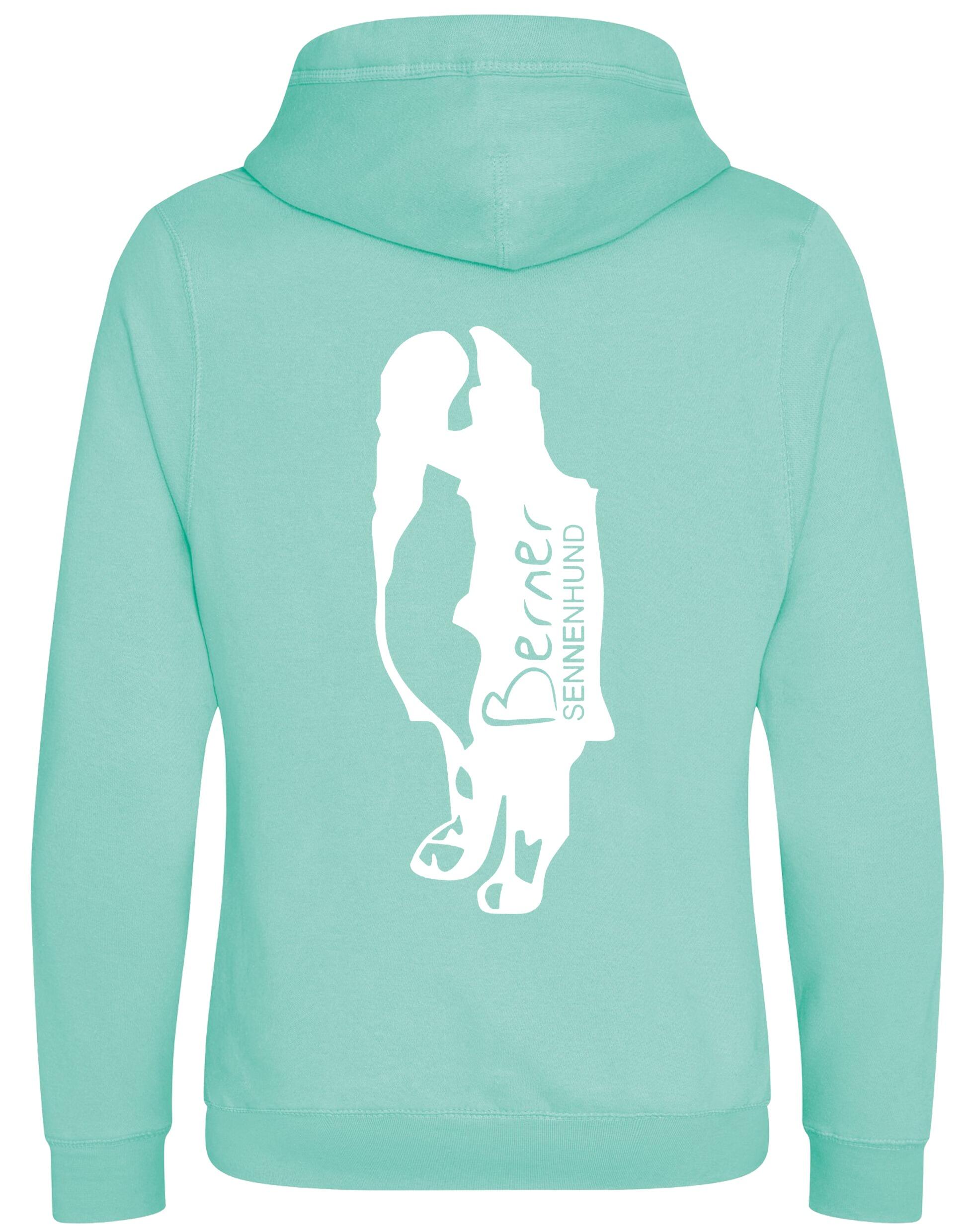 Berner Sennenhund Dog Breed Design Unisex Crossneck Pullover Hoodie