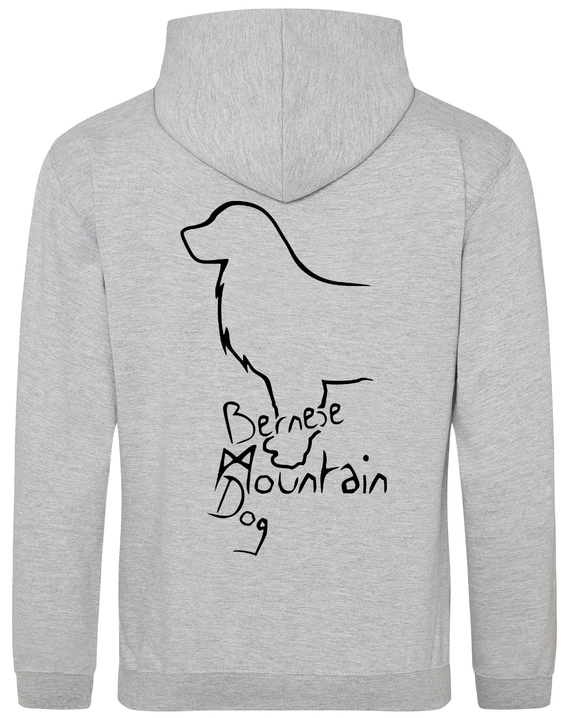 Bernese Mountain Dog Dog Breed Design Pullover Hoodie – Style and Comfort for Dog Lovers