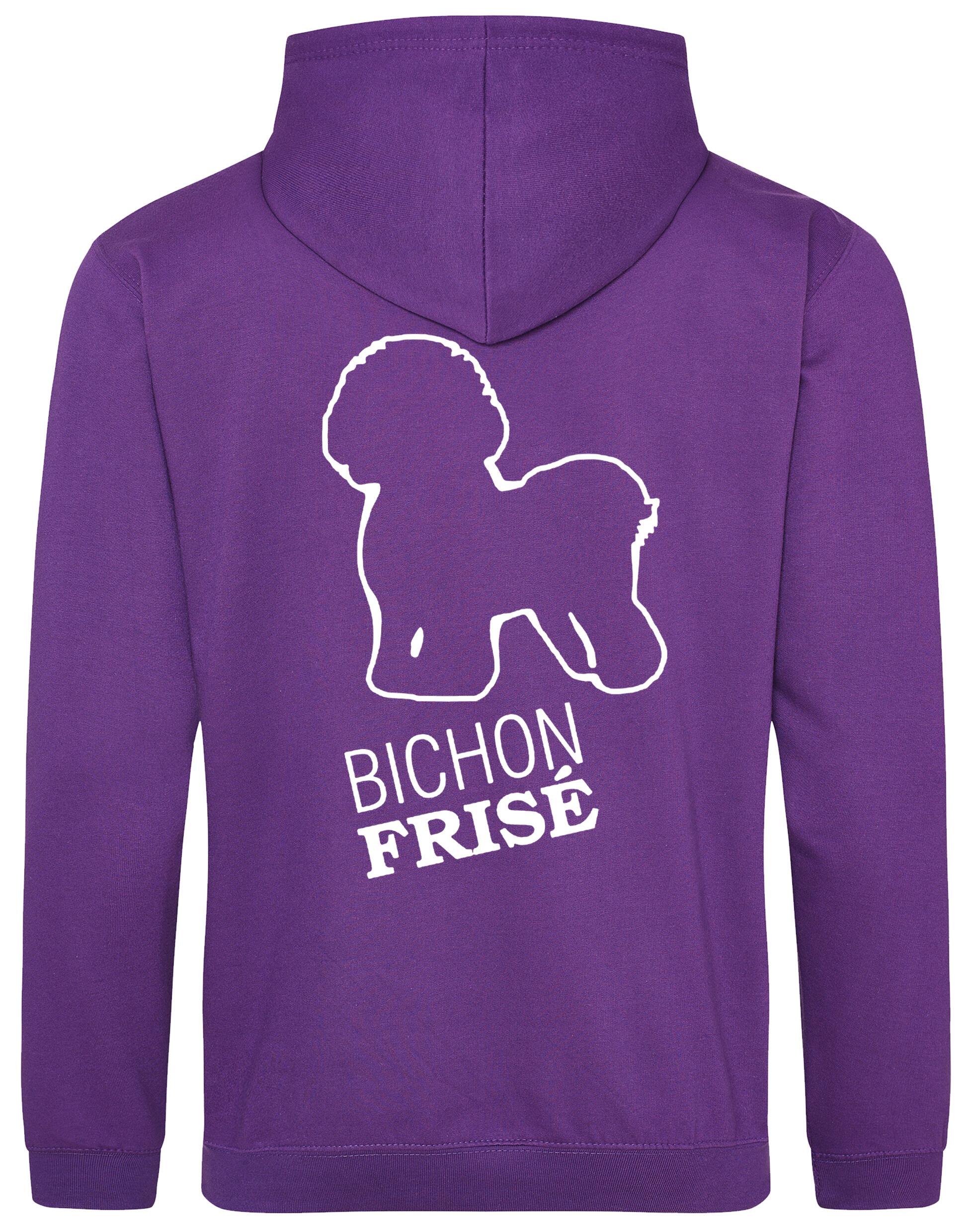 Bichon Frise Dog Breed Design Pullover Hoodie – Style and Comfort for Dog Lovers