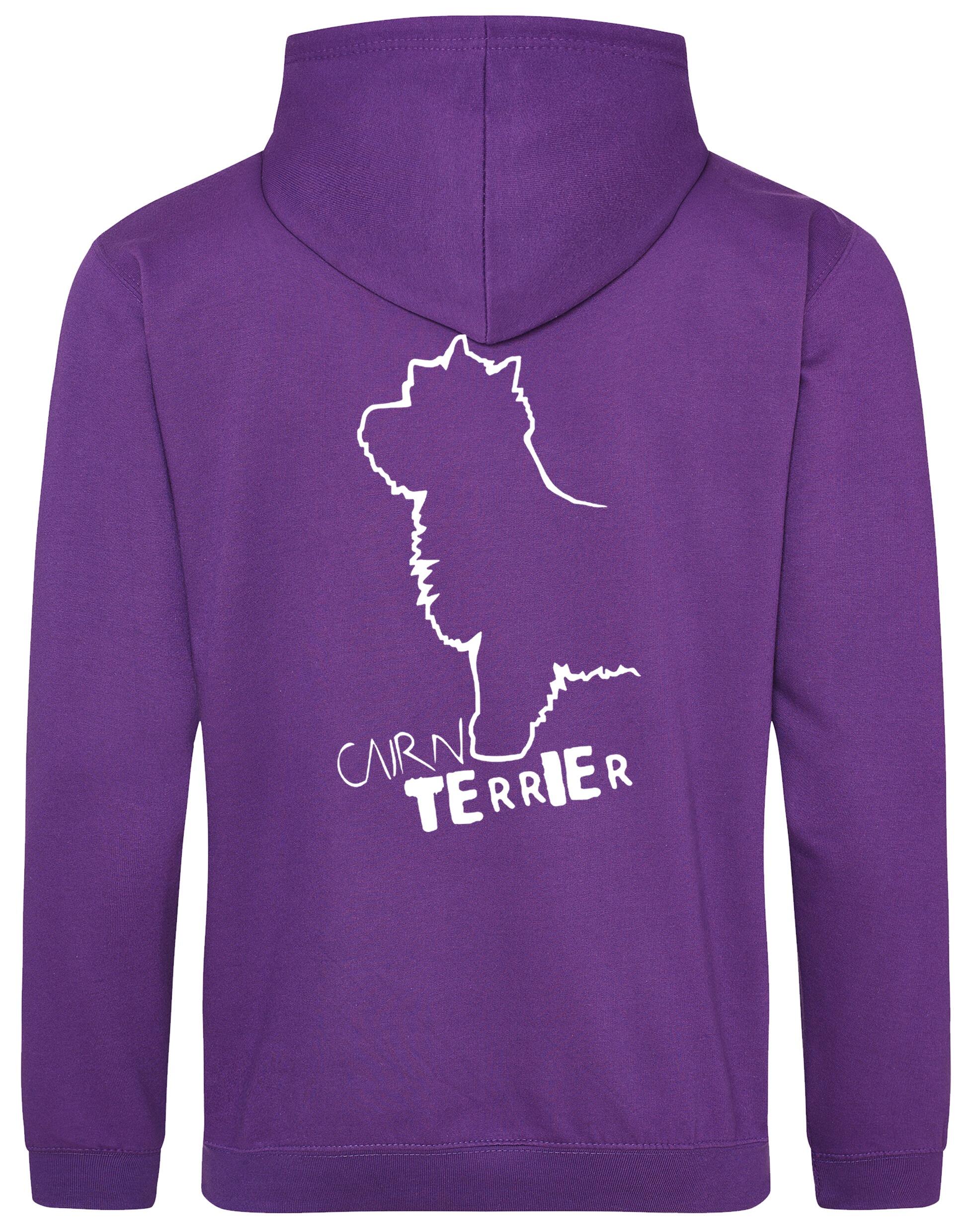 Cairn Terrier Dog Breed Design Pullover Hoodie – Cozy, Stylish, and Perfect for Cairn Terrier Enthusiasts