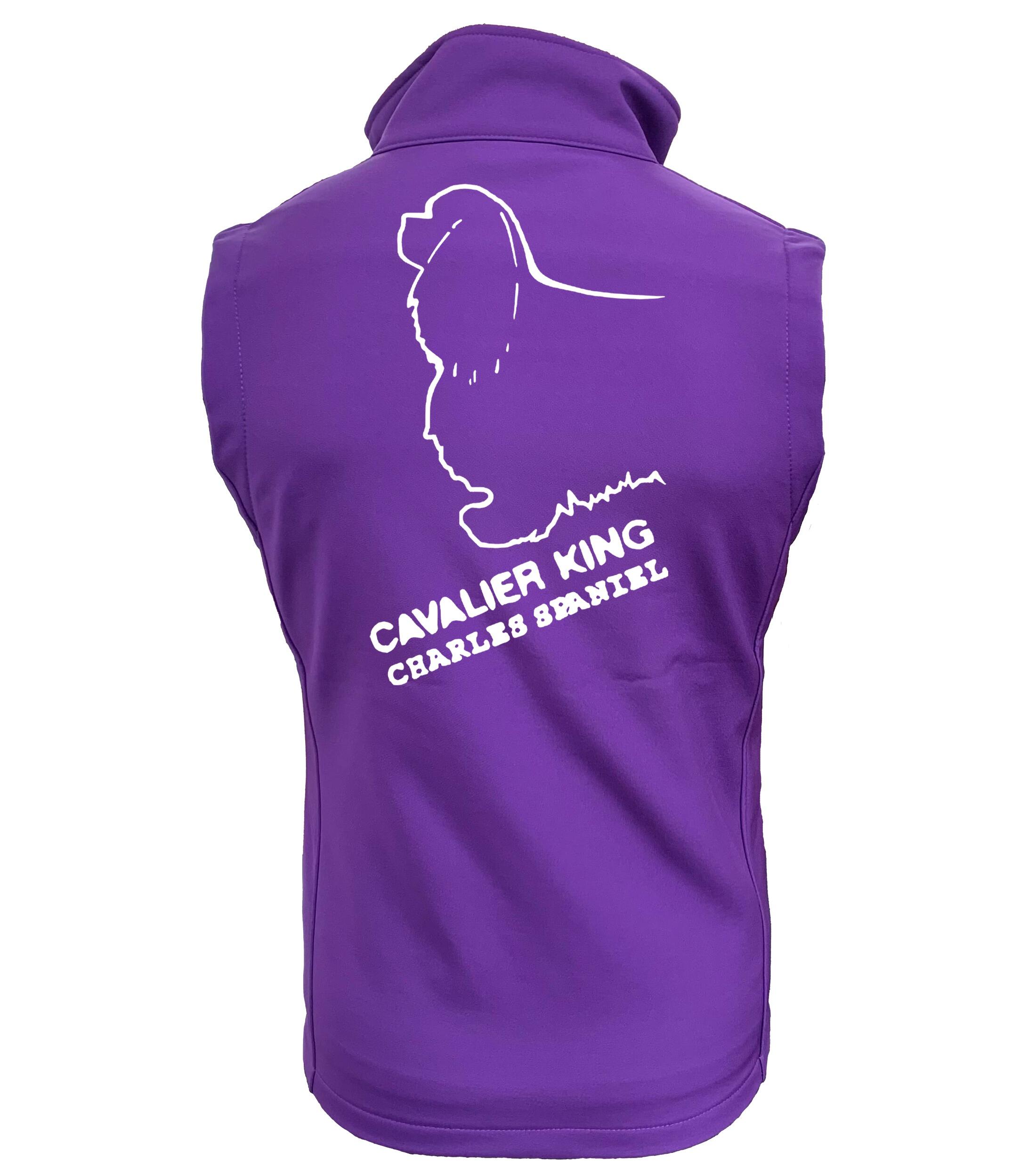 Women’s Cavalier King Charles Spaniel Softshell Gilet – Style and Function for Every Cavalier Enthusiast