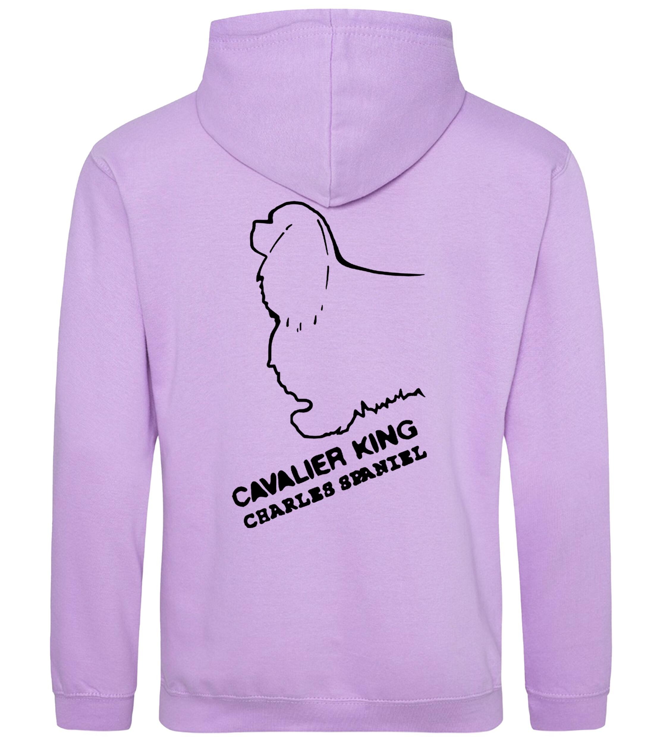 Cavalier King Charles Spaniel Dog Breed Design Pullover Hoodie – Stylish, and Perfect for Cavalier Lovers