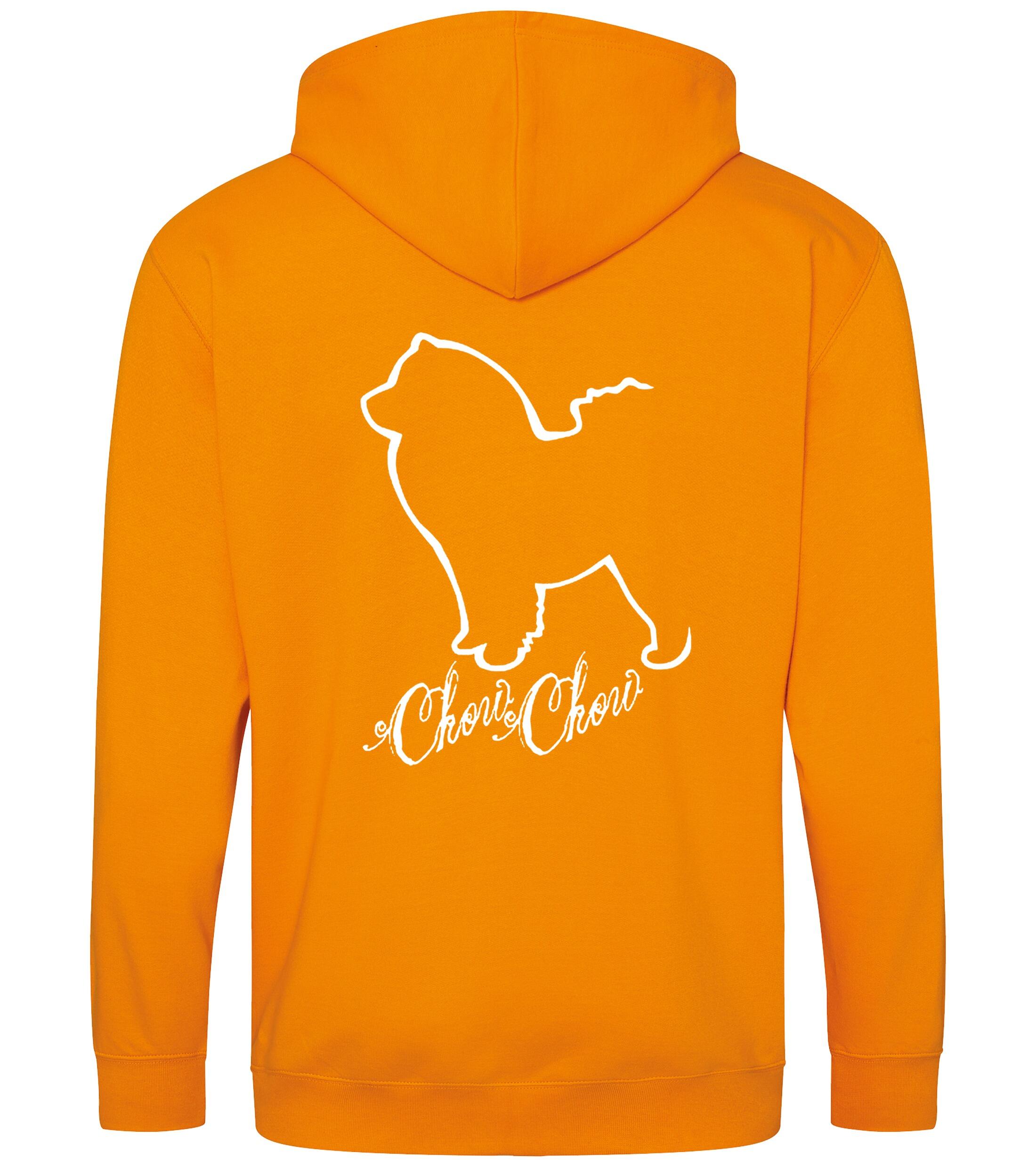 Chow Chow Dog Breed Design Zipped Hoodie – Comfort, Style, and Chow Chow Pride