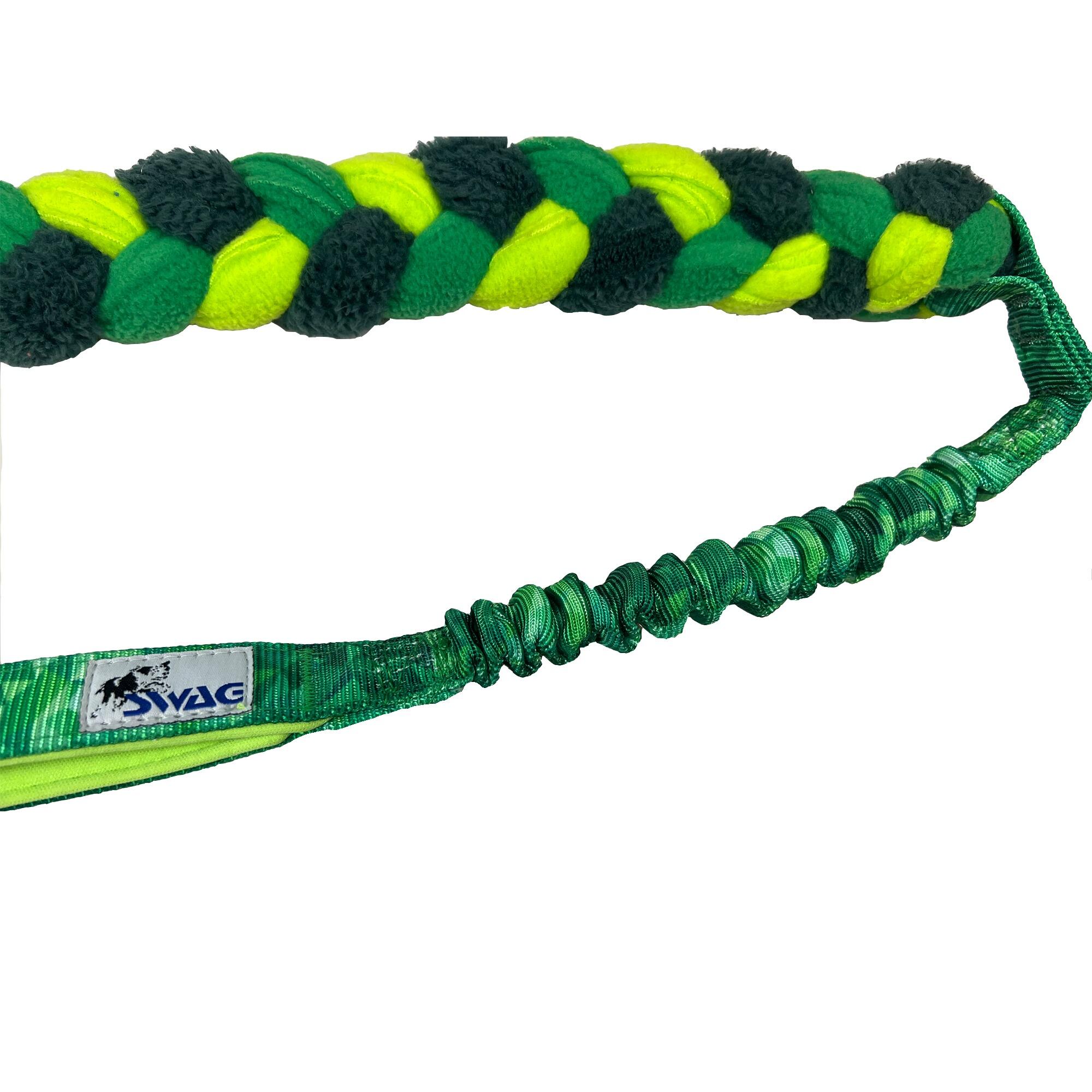SwagK9 Ultimate Big Braid Bungee Toy – Durable & Interactive Tug Play