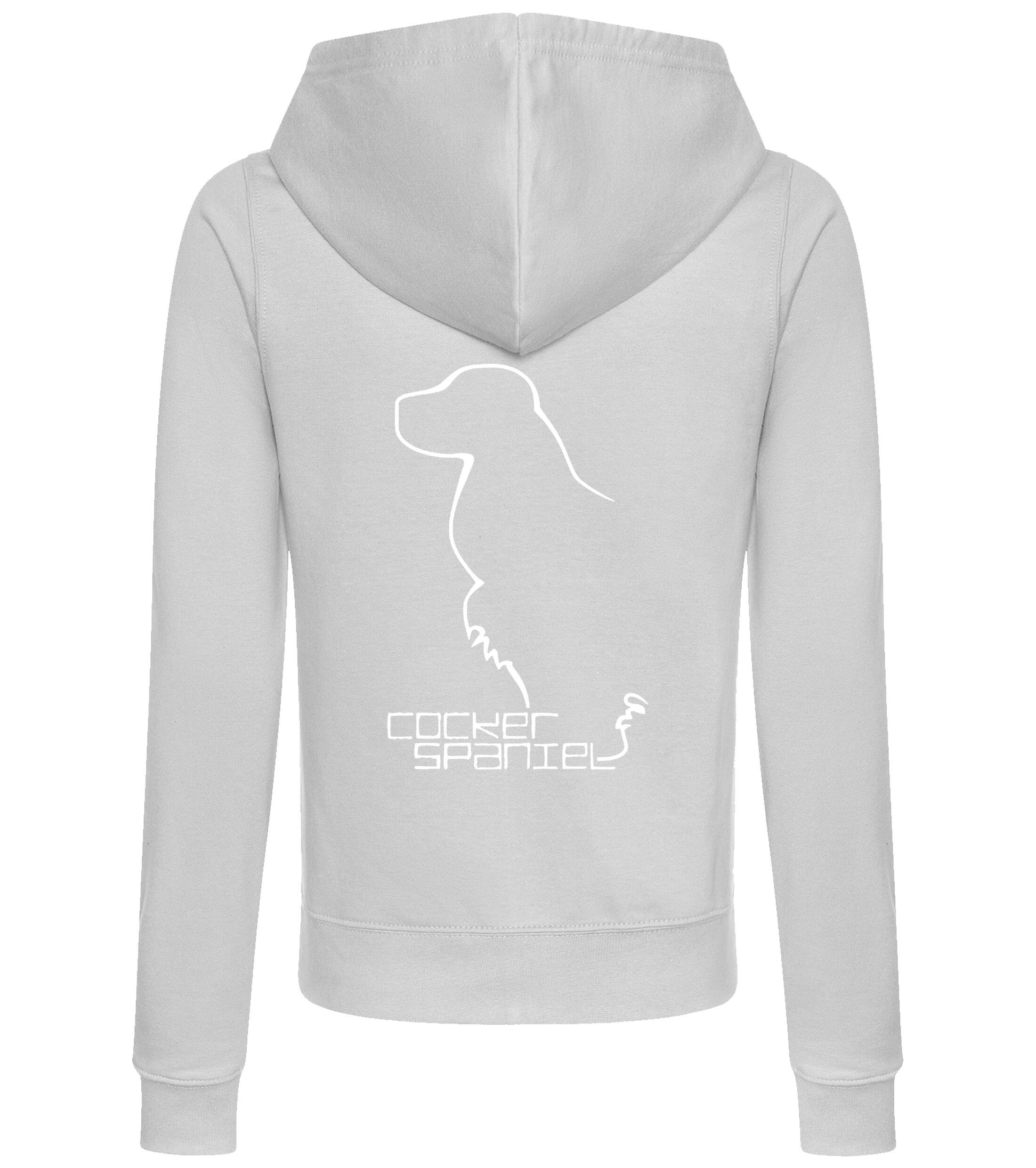 Cocker Spaniel Dog Breed Women’s Zipped Hoodie – Cozy, Stylish, and Perfect for Cocker Spaniel Enthusiasts