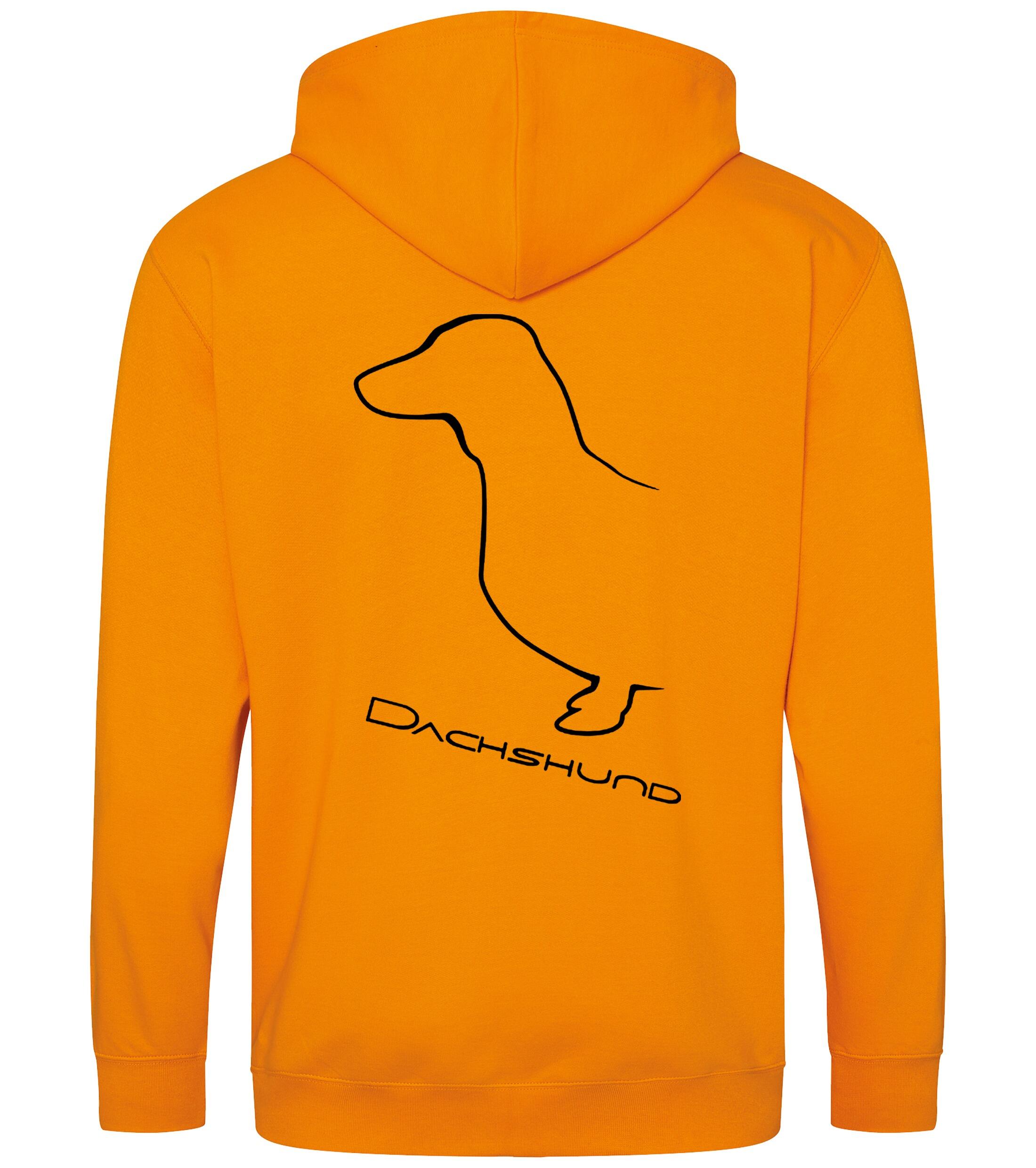 Dachshund (Smooth) Dog Breed Zipped Hoodie – Comfort, Style, and Dachshund Pride