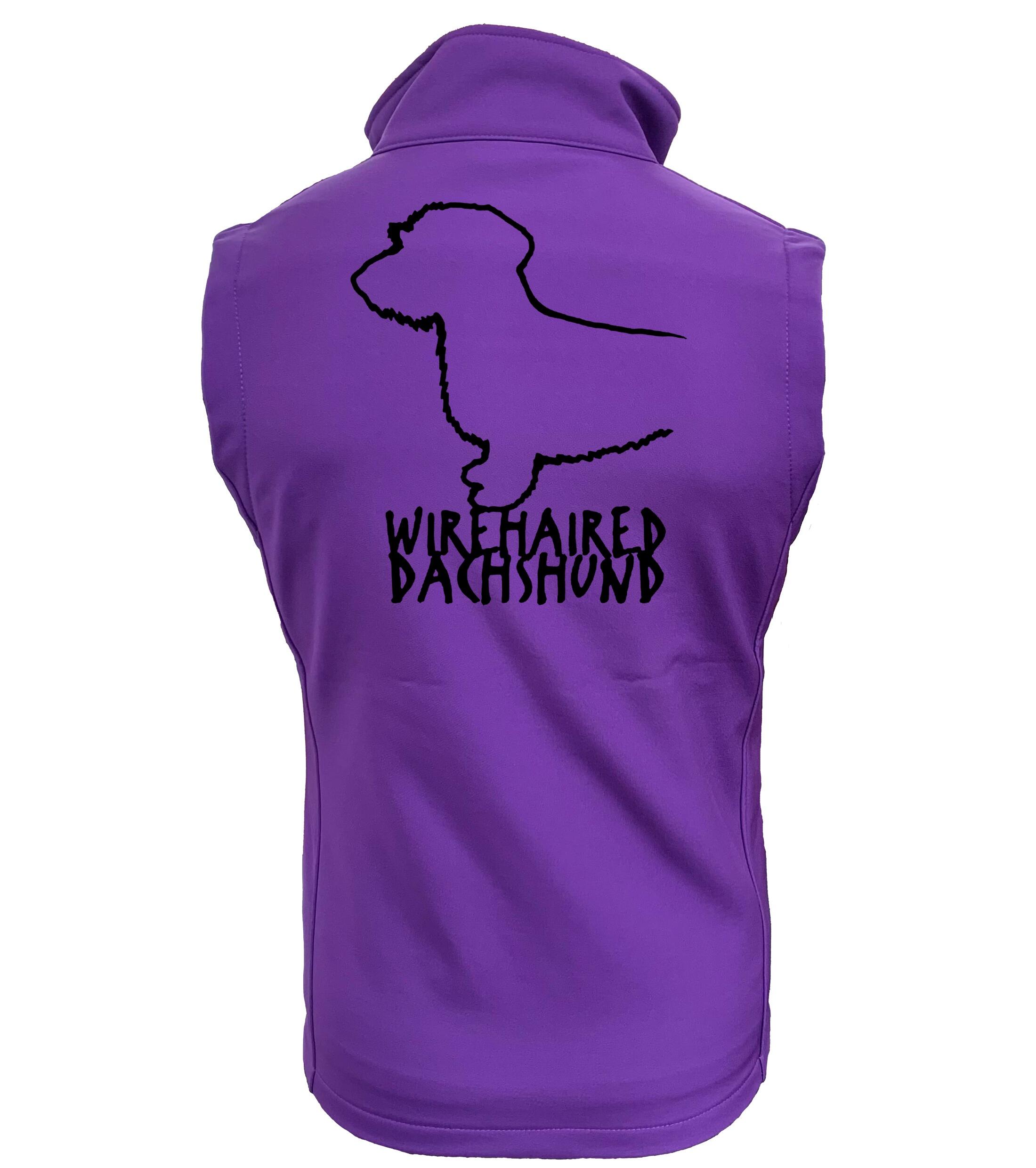 Dachshund (Wirehaired) Women’s Softshell Jacket – Stylish Comfort for Dachshund Lovers