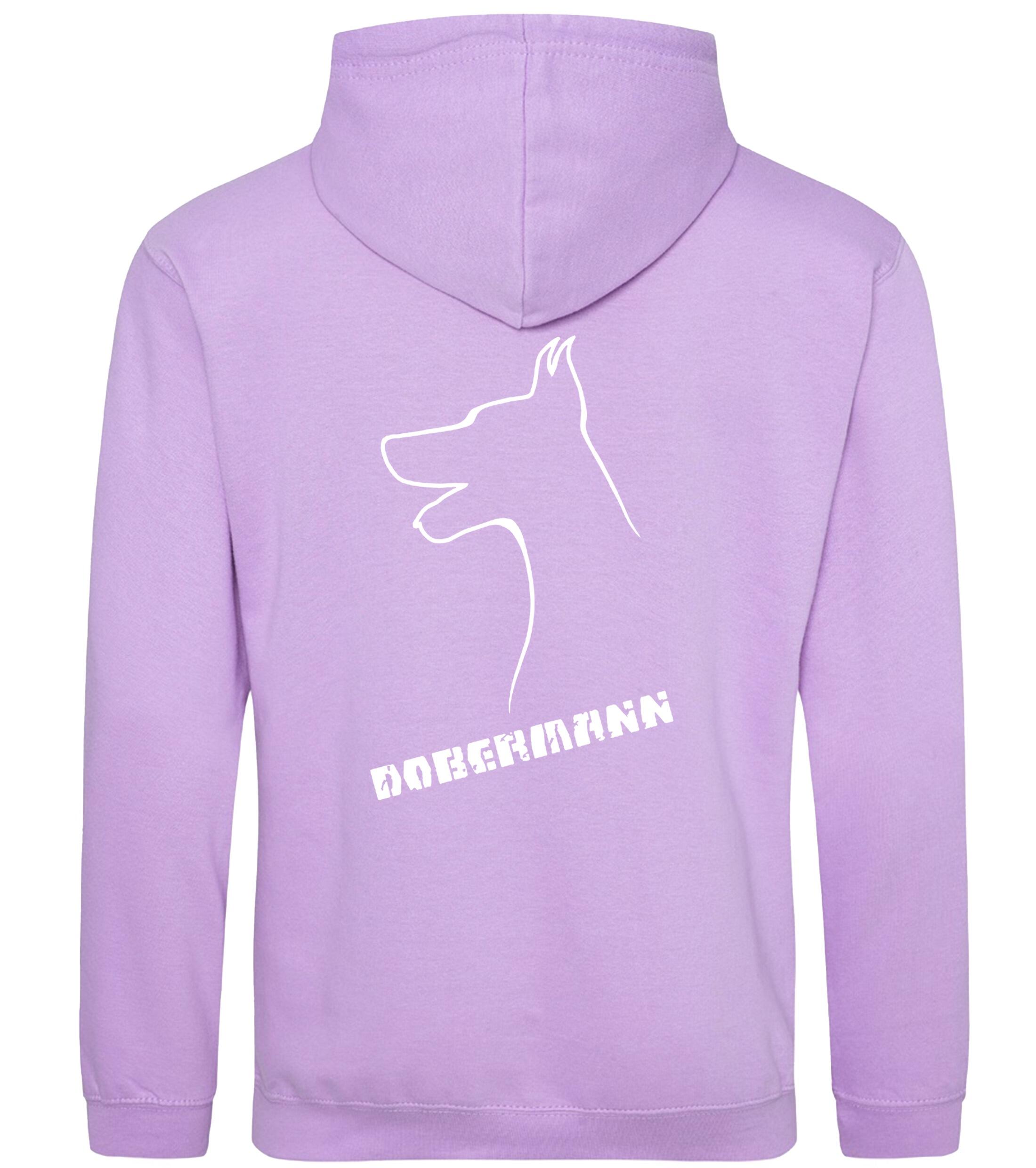 Dobermann (Head) Design Pullover Hoodie – Stylish & Cozy for Dobermann Enthusiasts