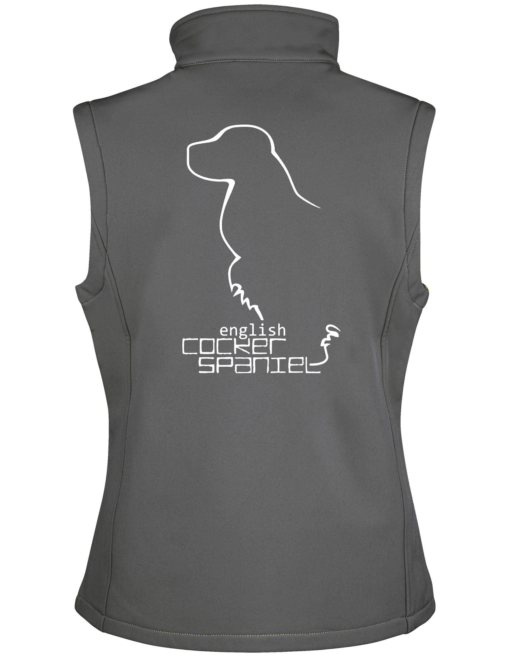 English Cocker Spaniel Unisex Softshell Jacket – The Ultimate Outdoor Jacket for Spaniel Lovers