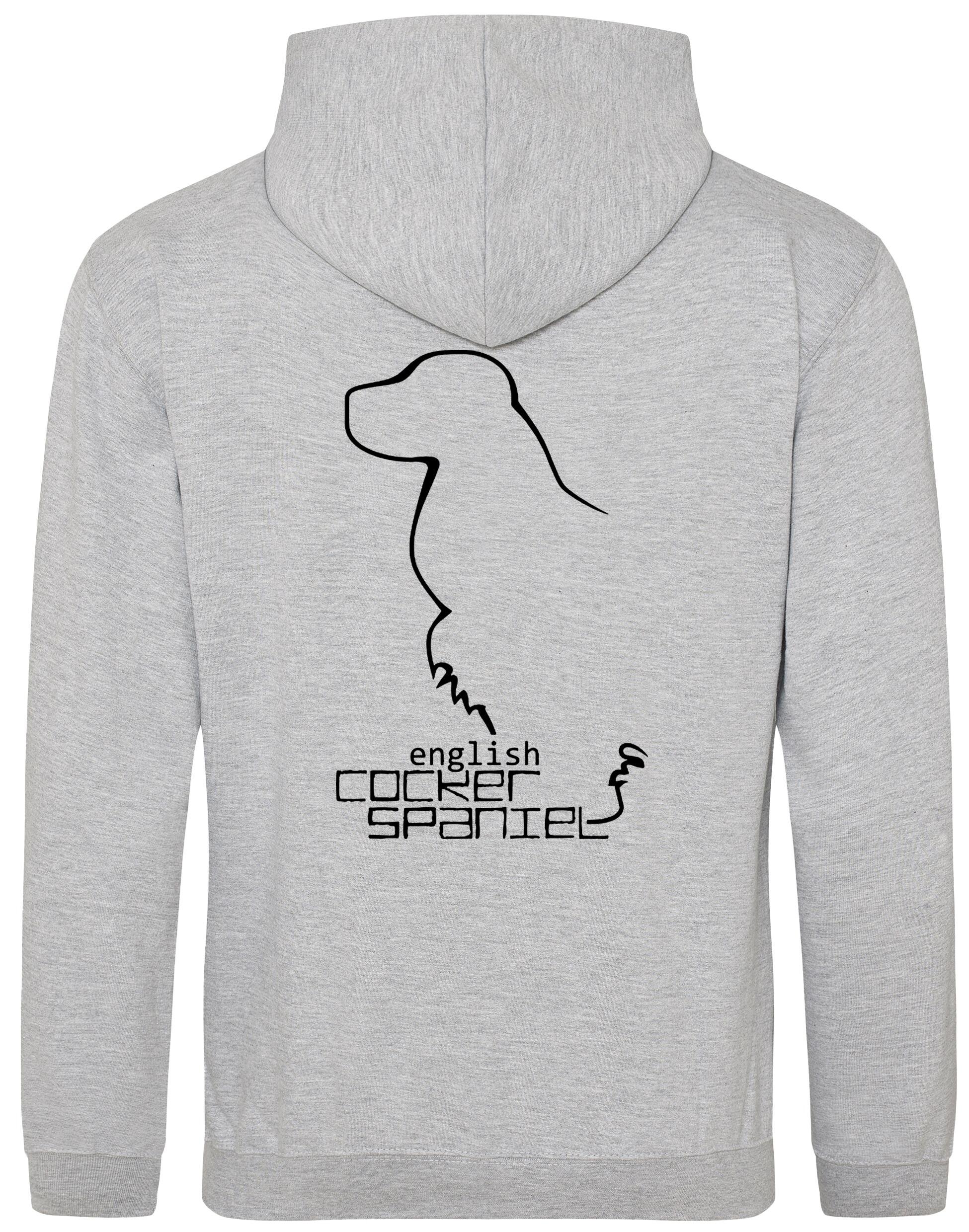English Cocker Spaniel Dog Breed Design Pullover Hoodie – Cozy Comfort for Spaniel Lovers