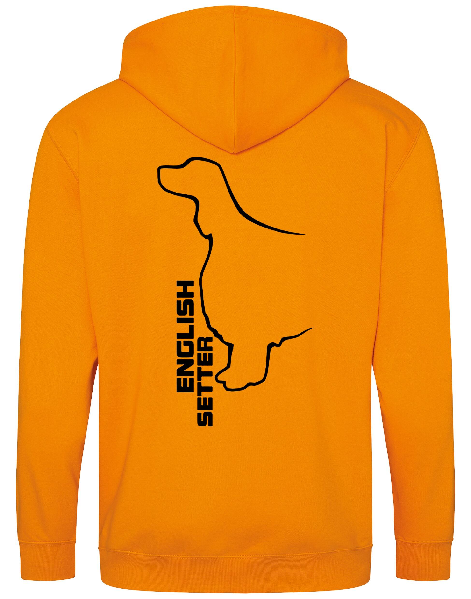 English Setter Zipped Hoodie – Comfort, Style, and Setter Pride