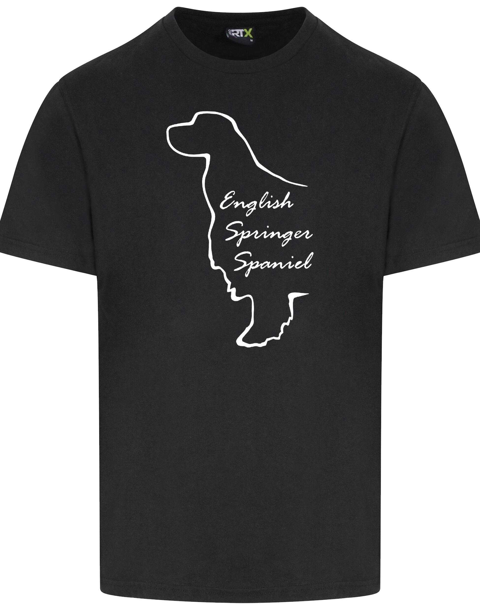 English Springer Spaniel Unisex Roundneck T-Shirt – Style for Every Springer Enthusiast