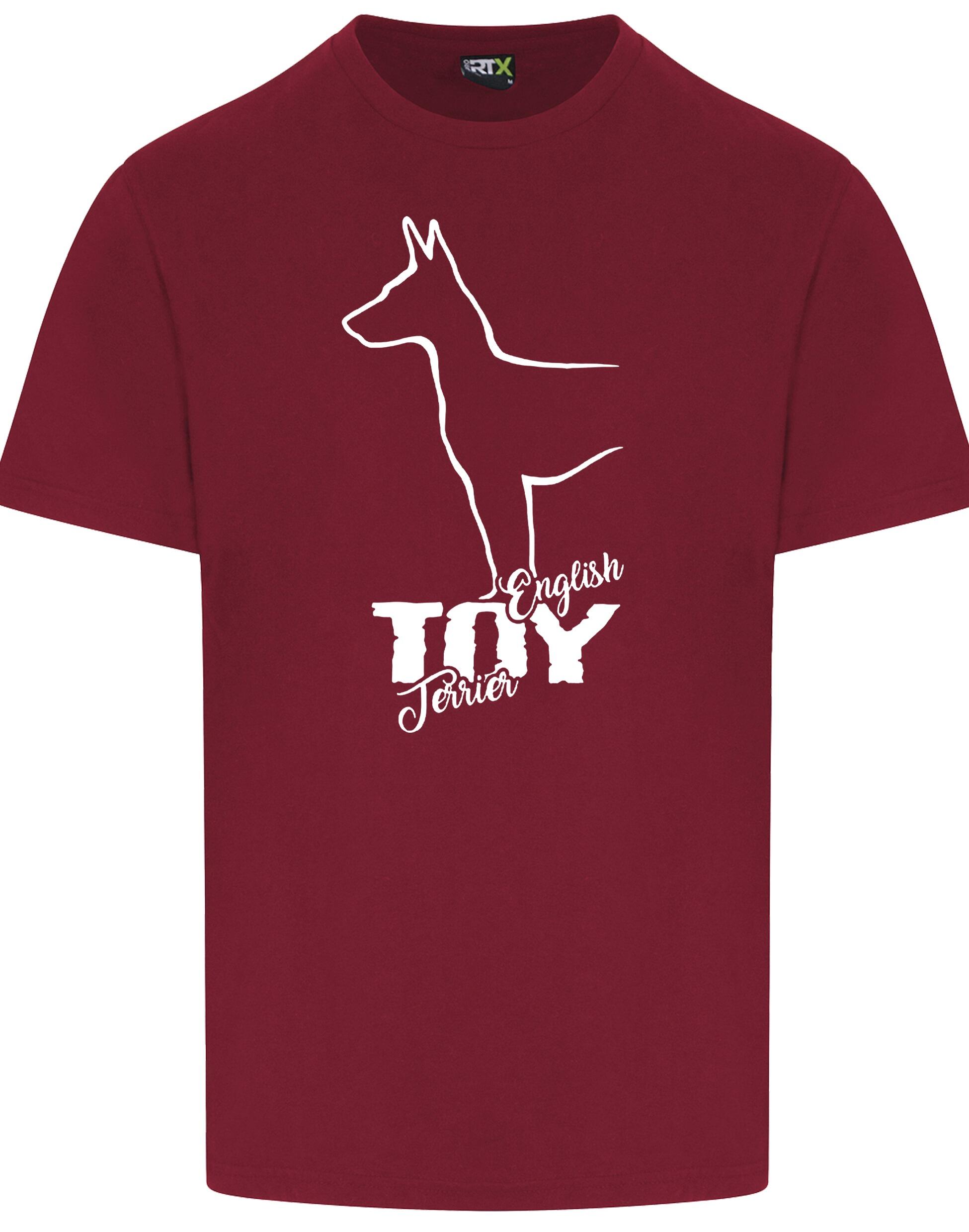 English Toy Terrier Unisex Roundneck T-shirt – Style and Comfort for Terrier Enthusiasts