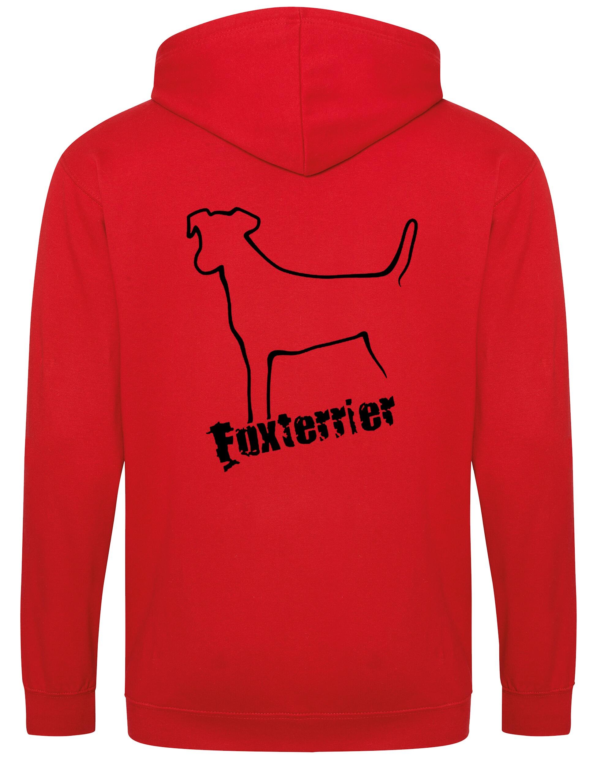 Fox Terrier Zipped Hoodie – Comfort, Style, and Terrier Pride