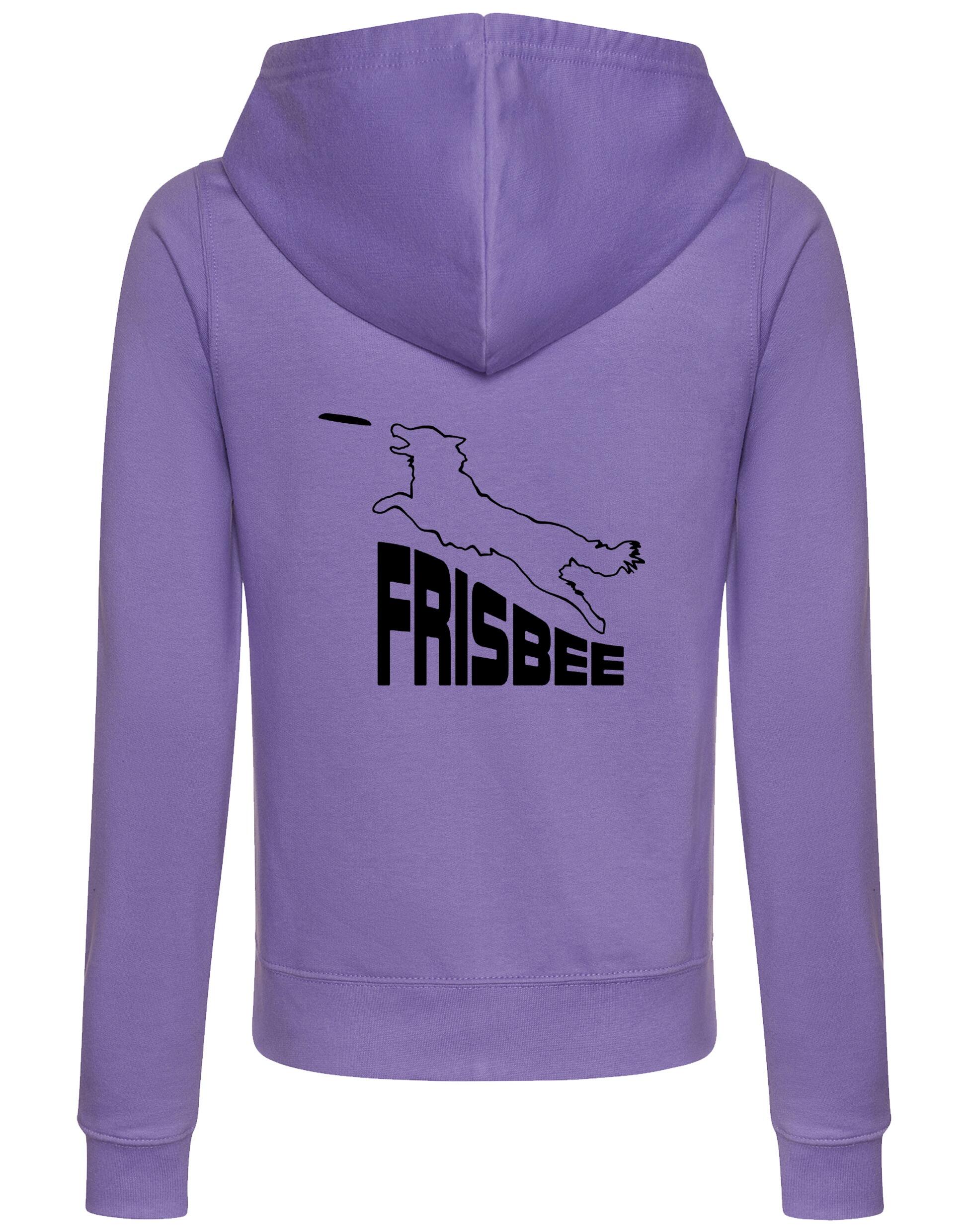 Frisbee Women’s Zipped Hoodie – Tailored fit hoodie with exclusive Frisbee-inspired design, adjustable hood, and front pockets, perfect for Frisbee enthusiasts.