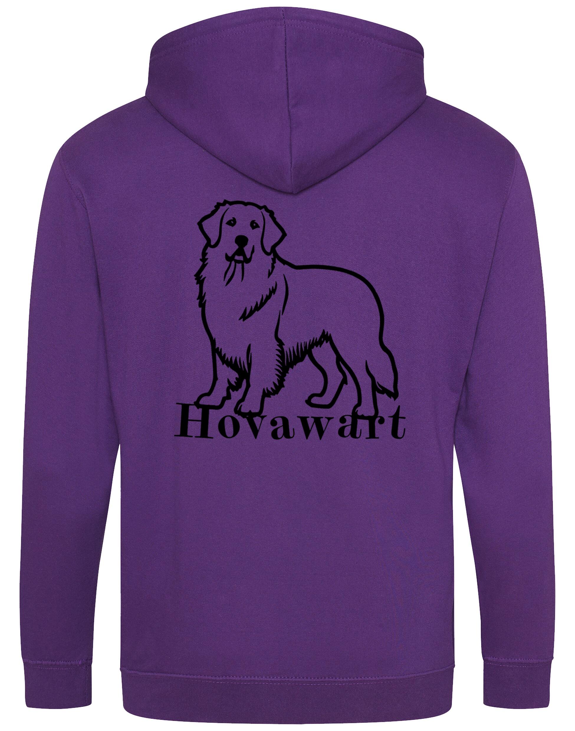 Hovawart Zipped Hoodie – Durable heavy-blend fabric with exclusive breed artwork, perfect for Hovawart lovers.