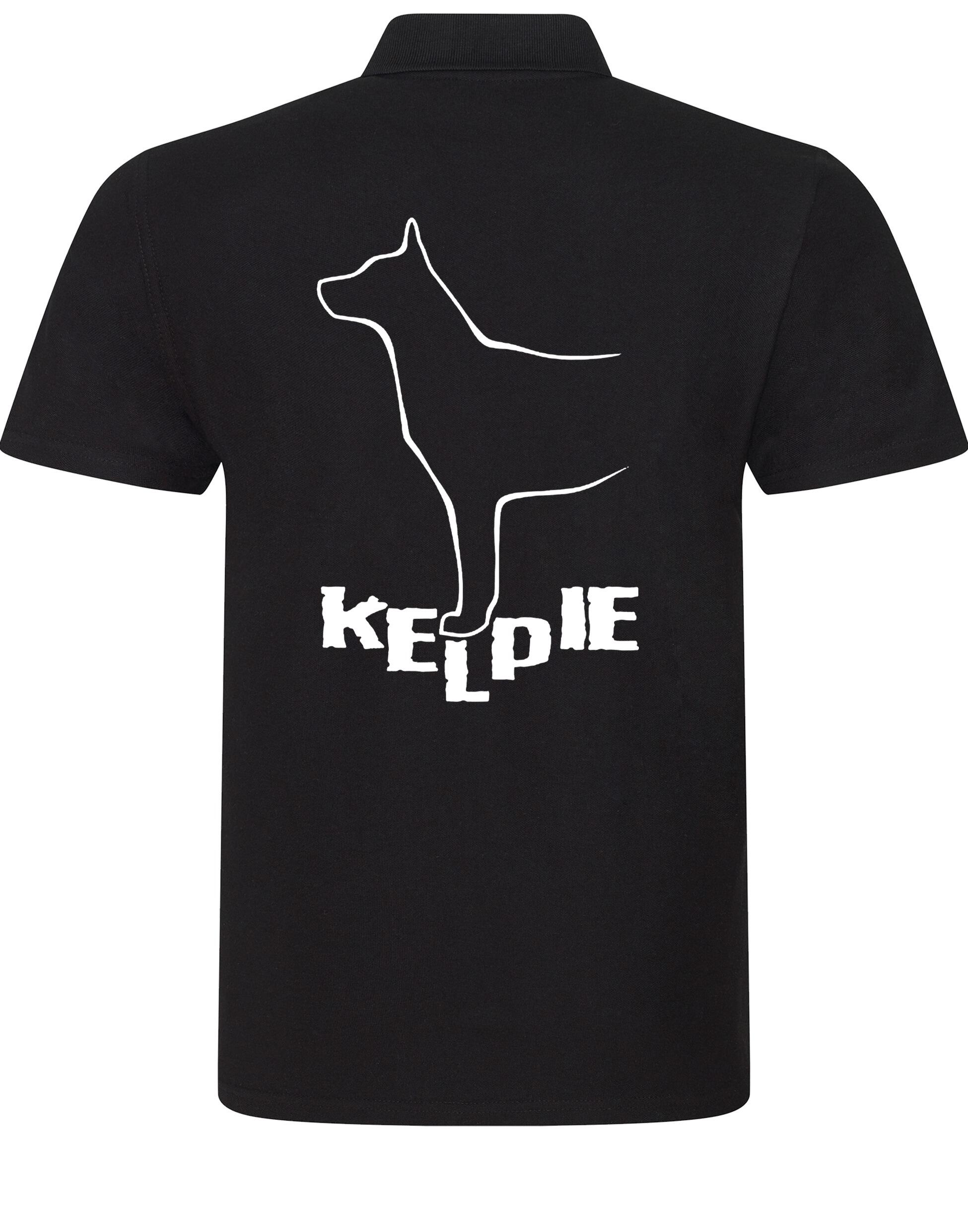 Unisex Cotton Polo featuring exclusive Kelpi design with a relaxed fit, premium cotton fabric, and stylish comfort for all-day wear.