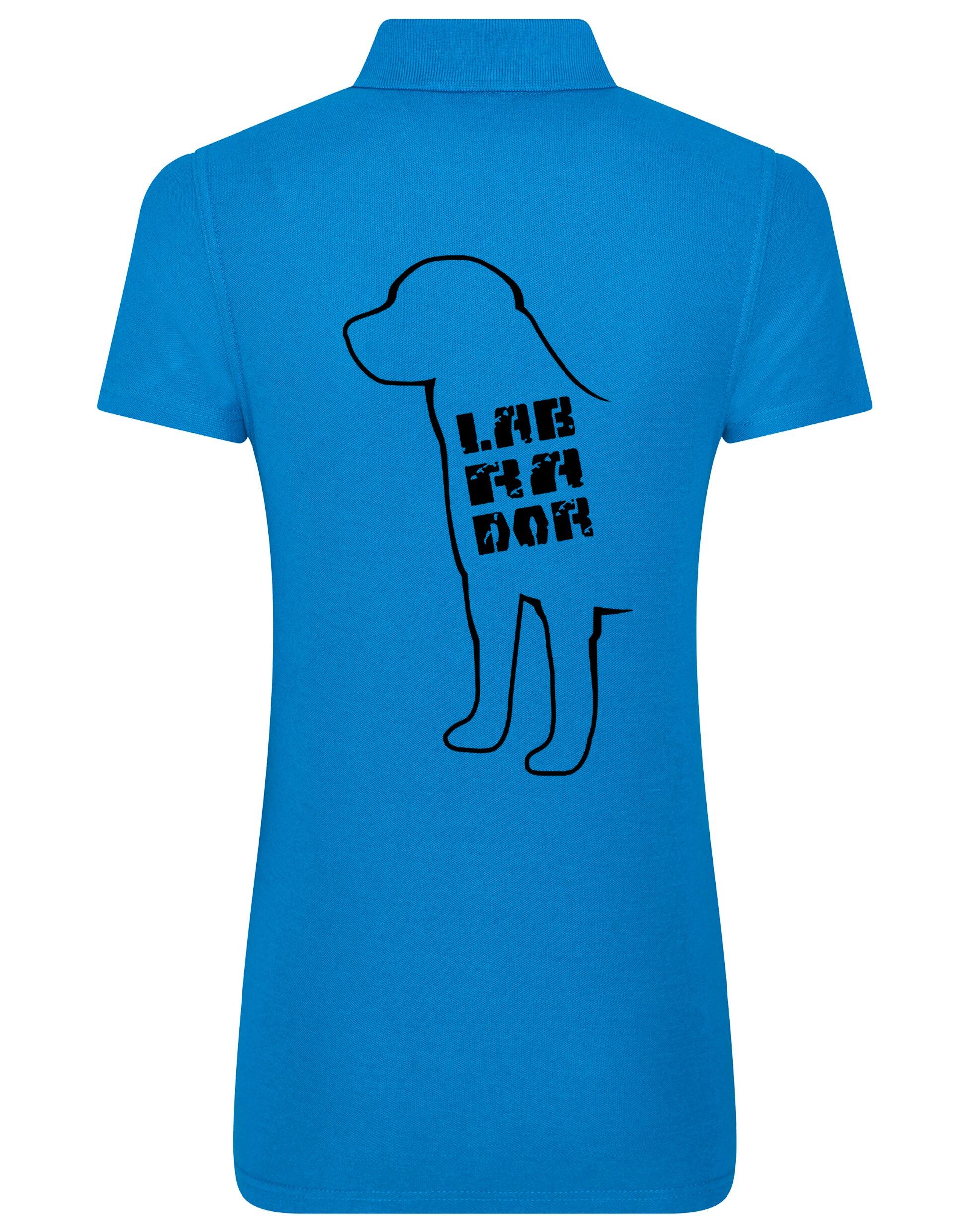 Women’s cotton polo featuring an exclusive Labrador design, combining timeless elegance with lightweight comfort.
