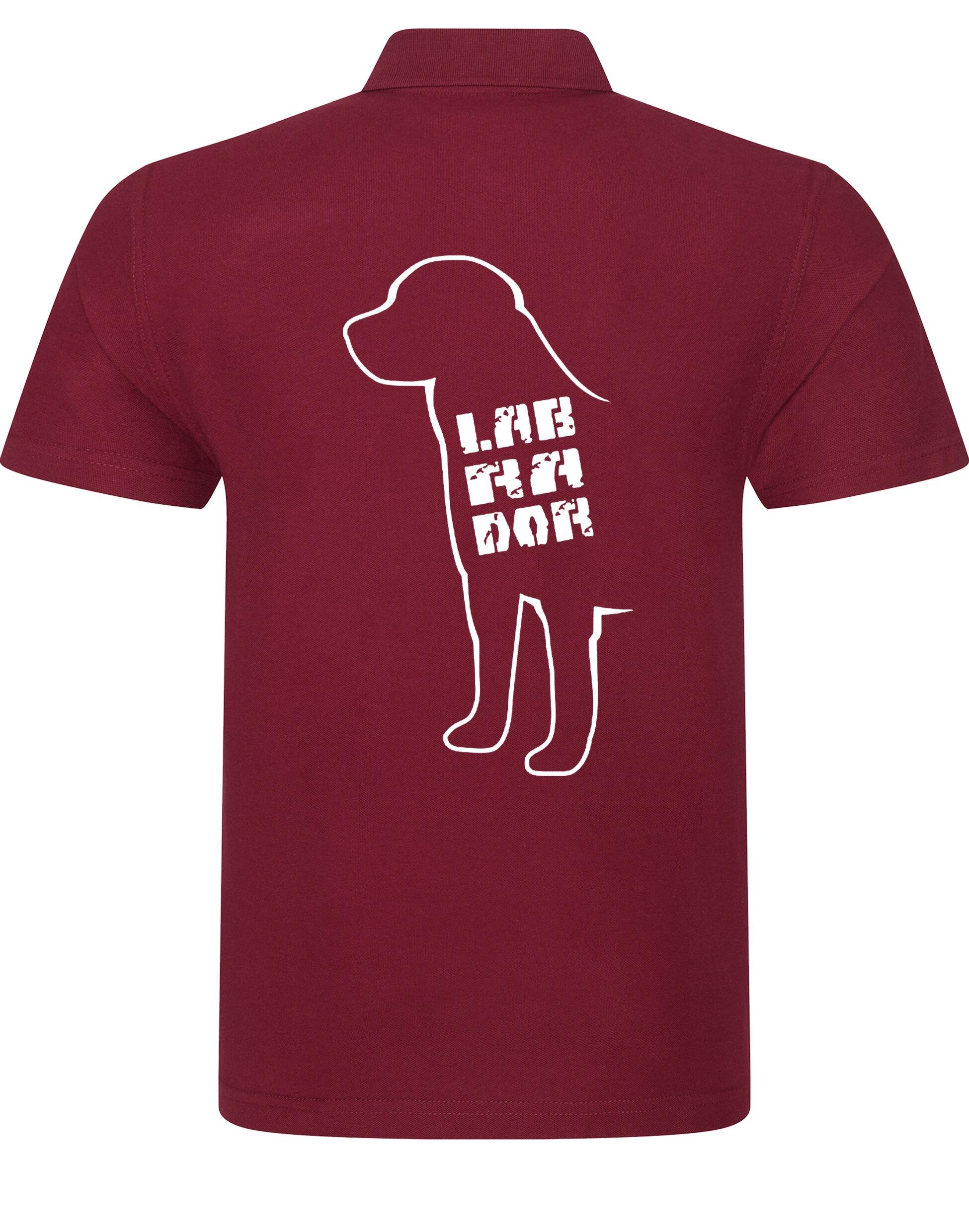 Unisex cotton polo featuring an exclusive Labrador design, combining lightweight comfort with timeless style.