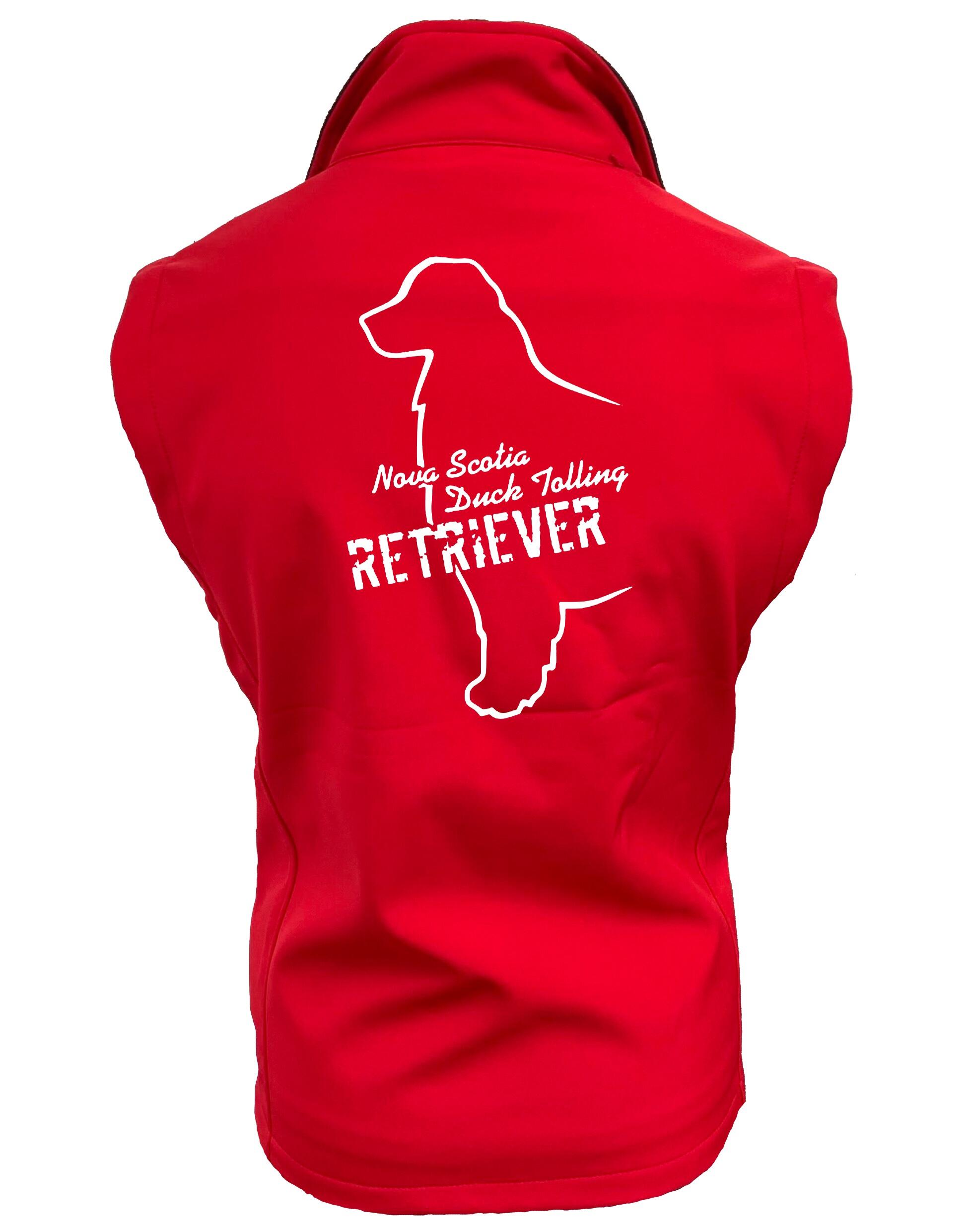 Nova Scotia Duck Tolling Retriever Unisex Softshell Jacket – water-resistant, fleece-lined, and designed for breed lovers. Perfect for outdoor adventures, dog shows, and everyday comfort.