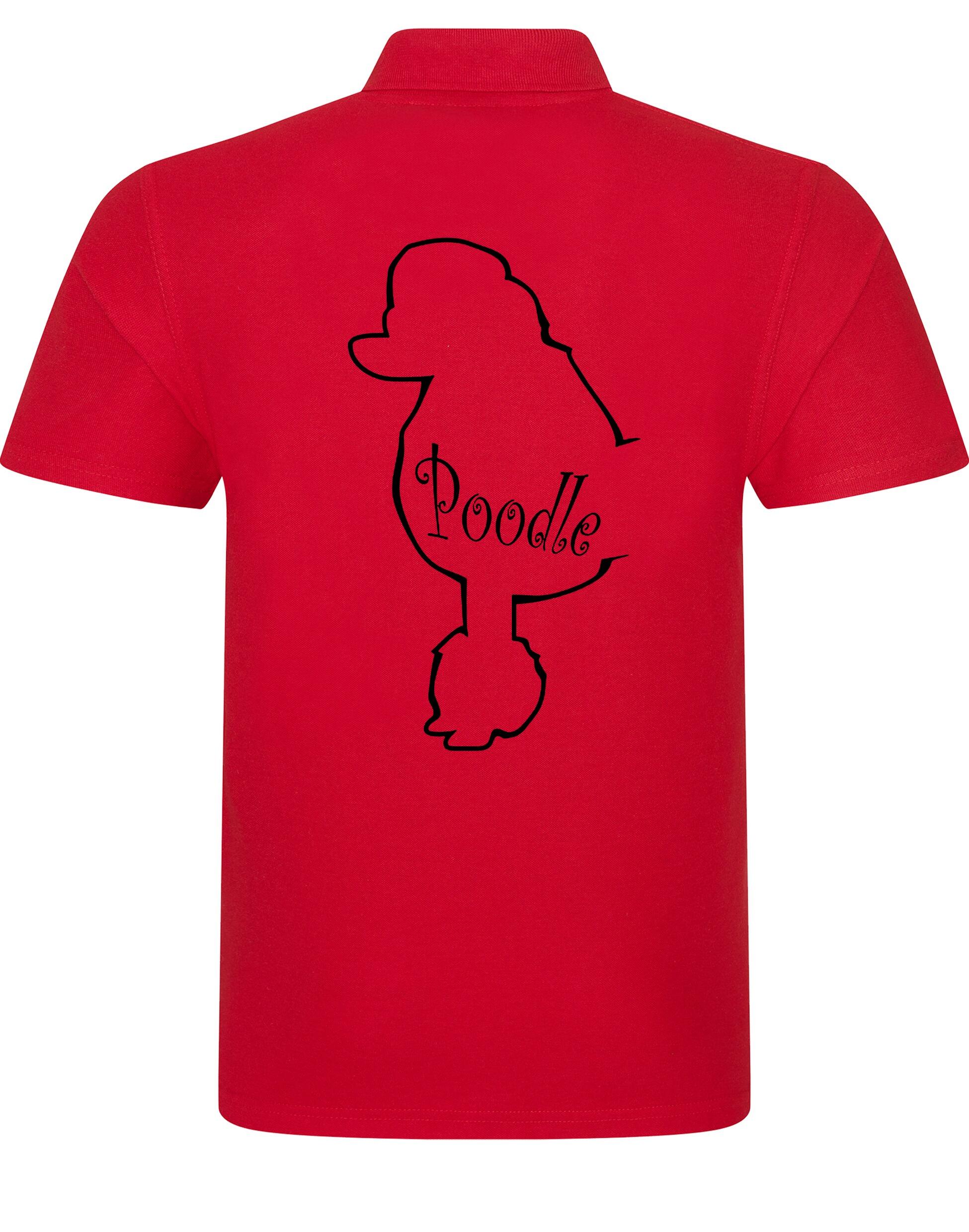 Unisex Poodle Cotton Polo featuring a distinctive Poodle graphic and crafted from premium breathable cotton for lasting comfort and effortless style.