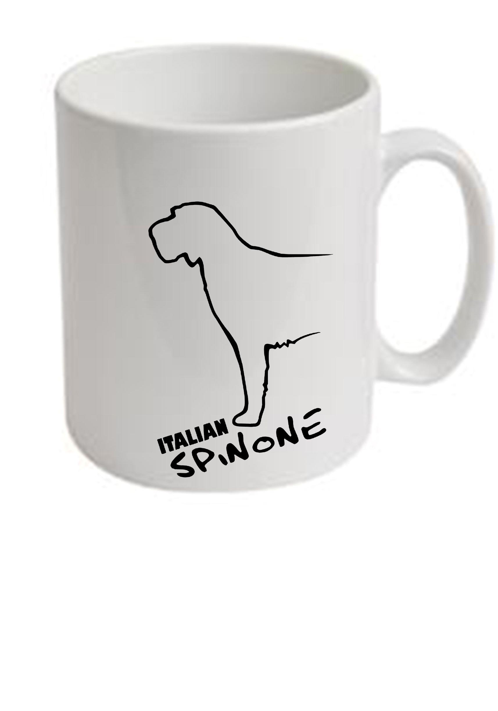 Italian Spinone Dog Breed Ceramic Mug Dogeria Design