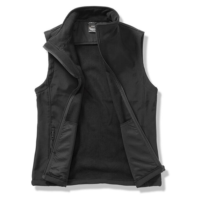 Agility 4 All Official Clothing - Black Male Softshell Gilet Open