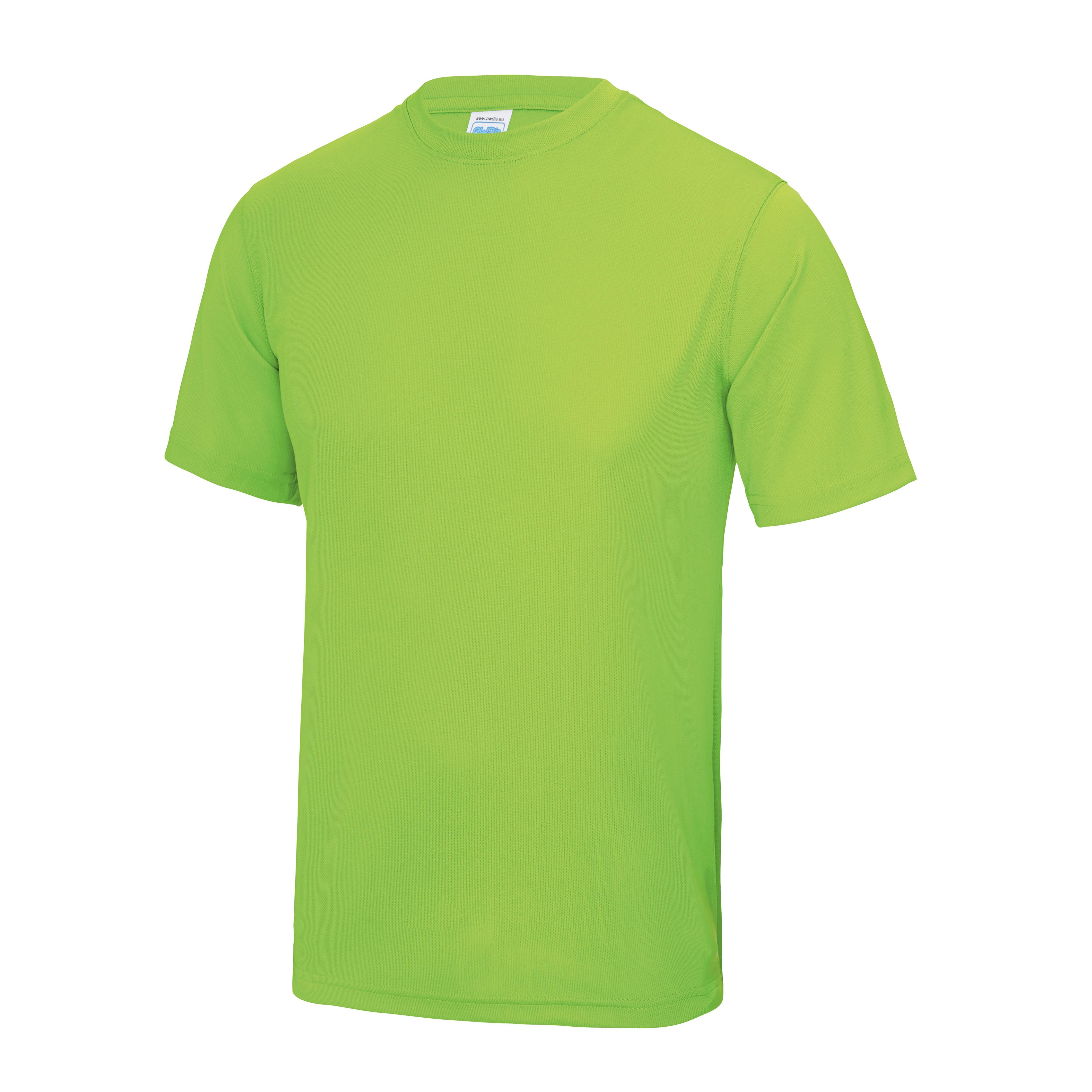 Unisex Cool Performance T-Shirt Electric Green