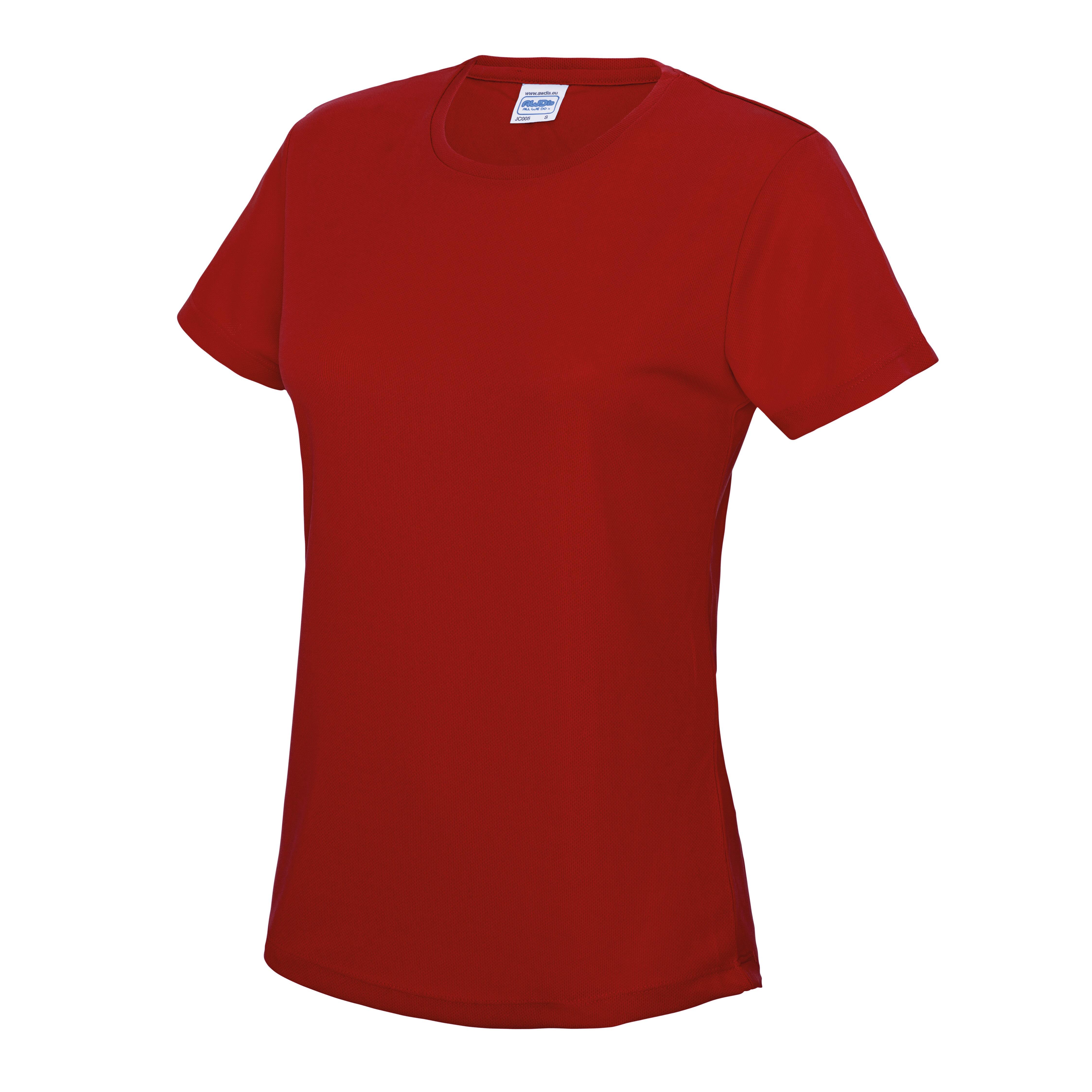 Women's Cool Performance T-Shirt Fire Red