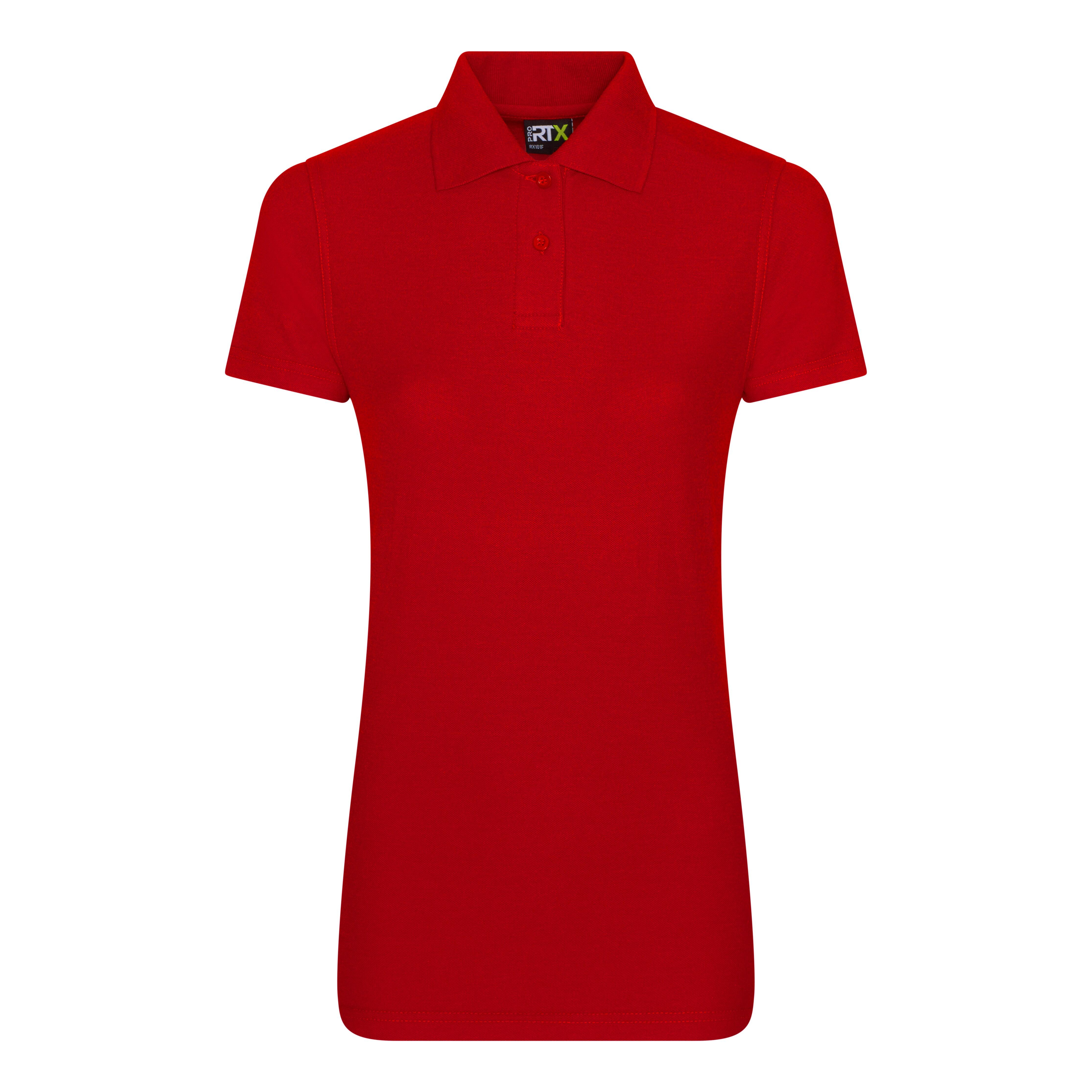 Premium Cotton Women's Polo Red