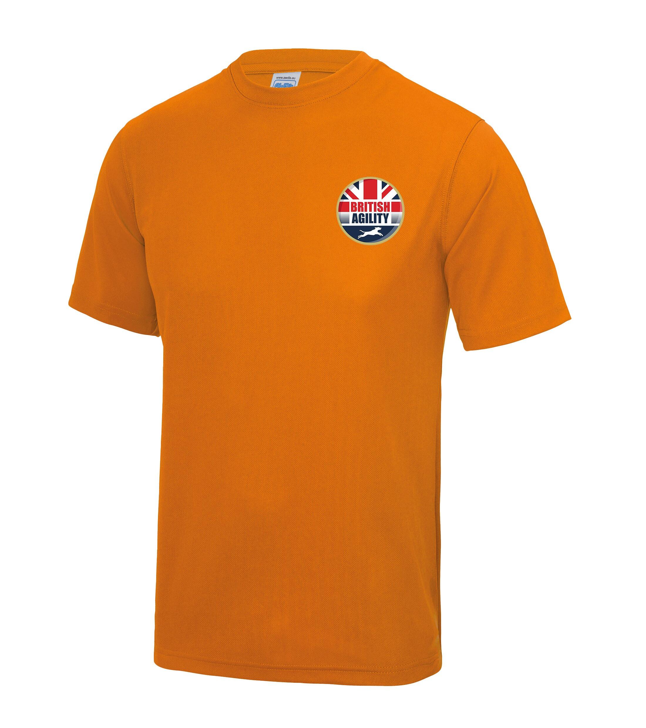 British Agility 2023 Cool T-Shirt Orange Crush