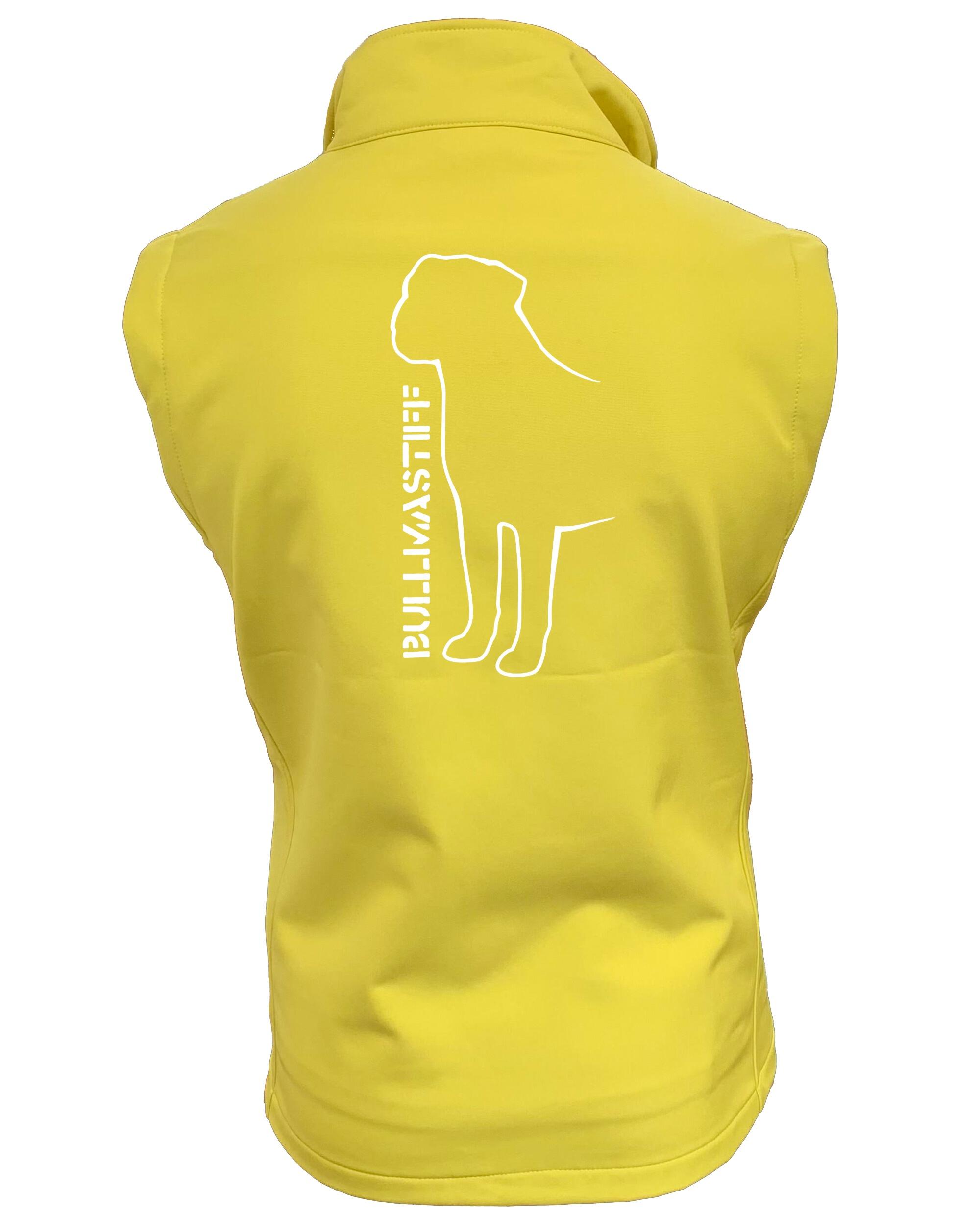 Female Bullmastiff (Standing) Softshell Yellow (White)