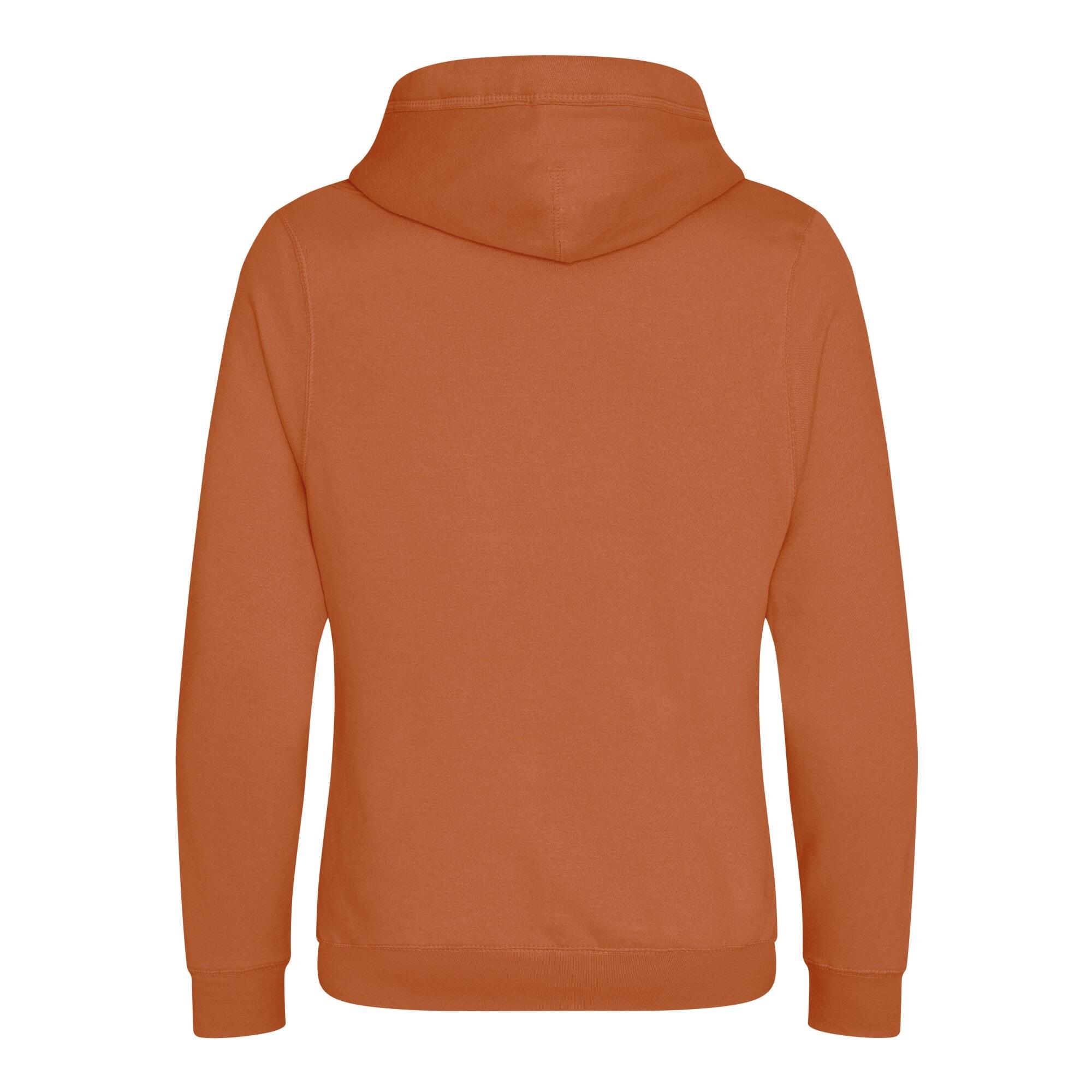 Cross Neck Hoodie Ginger Biscuit