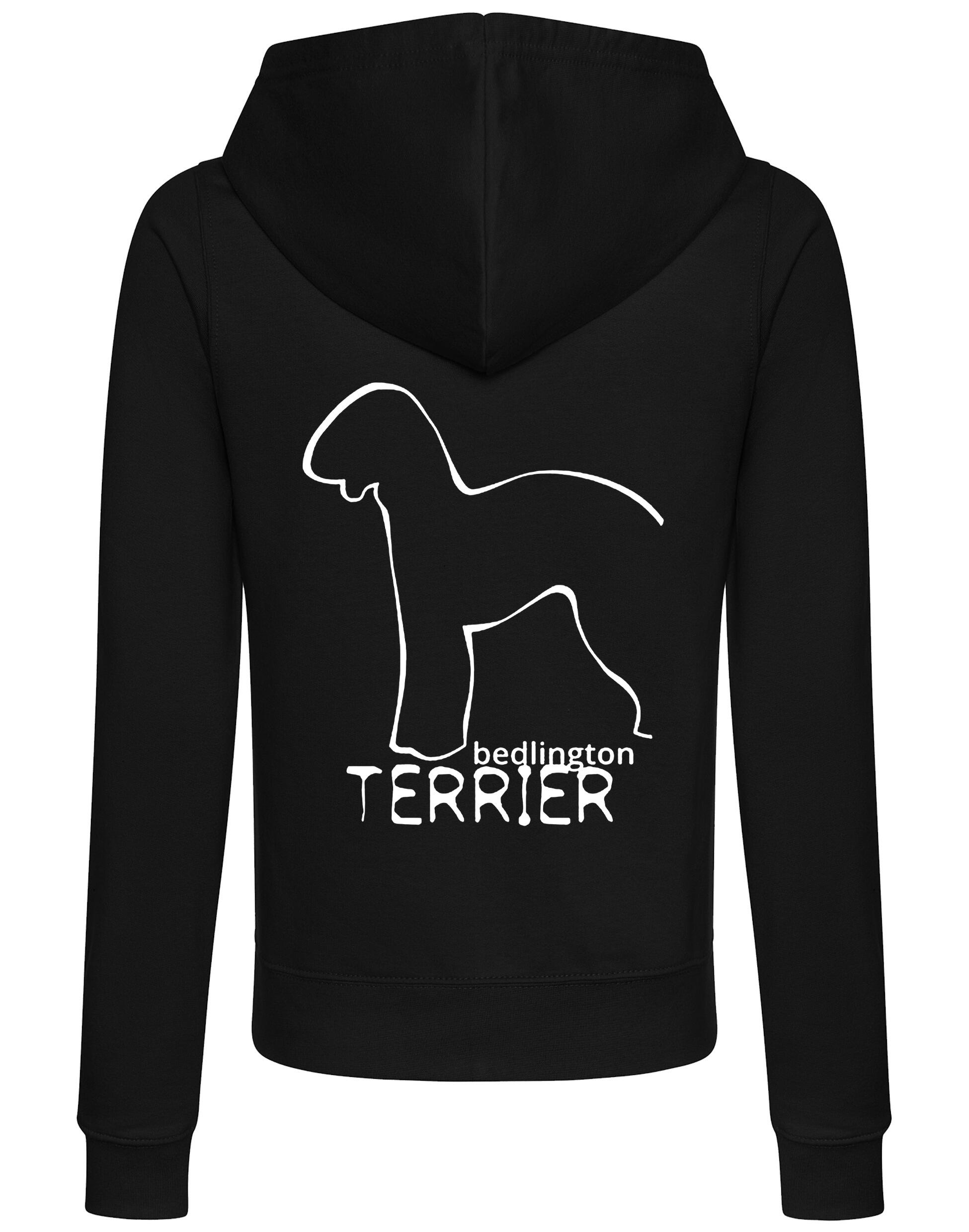 Bedlington Terrier Dog Breed Women’s Zipped Hoodies – Style, Comfort, and Bedlington Terrier Love