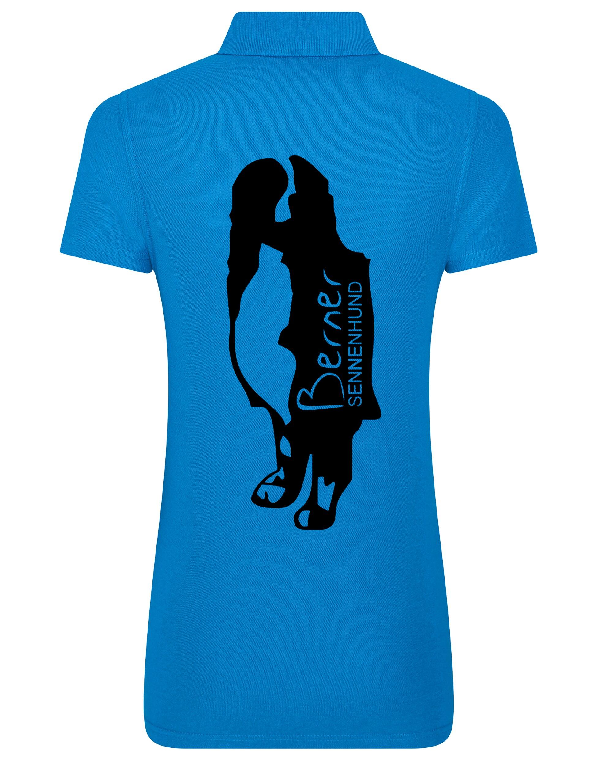 Berner Sennenhund Dog Breed Design Women’s Cotton Polo – A Must-Have for Berner Sennenhund Enthusiasts