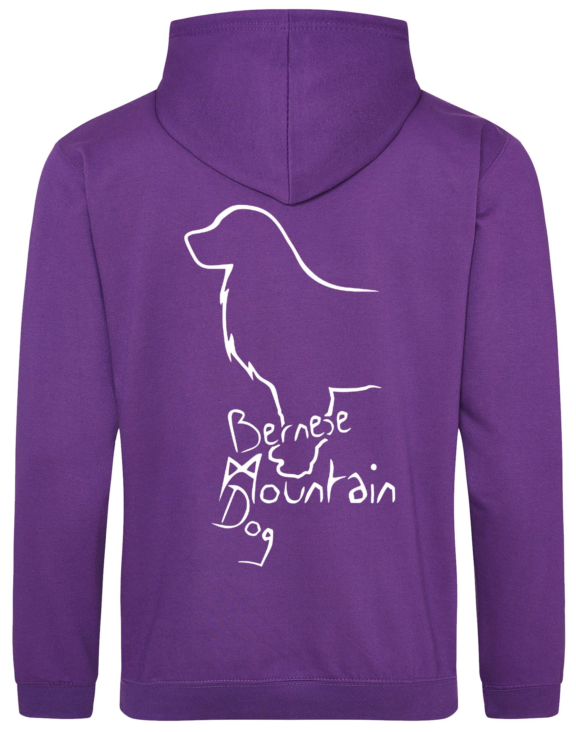 Bernese Mountain Dog Dog Breed Design Pullover Hoodie – Style and Comfort for Dog Lovers
