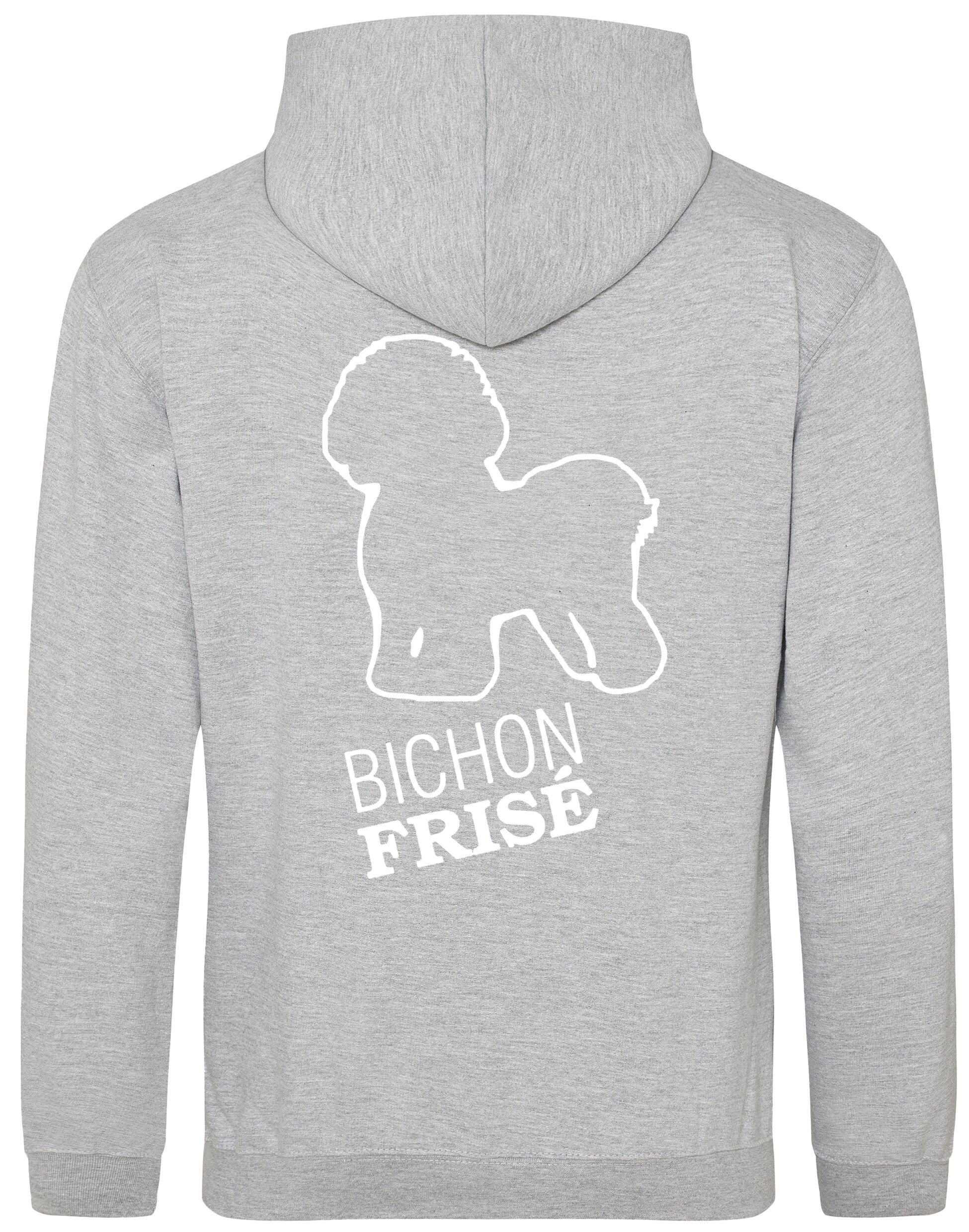 Bichon Frise Dog Breed Design Pullover Hoodie – Style and Comfort for Dog Lovers