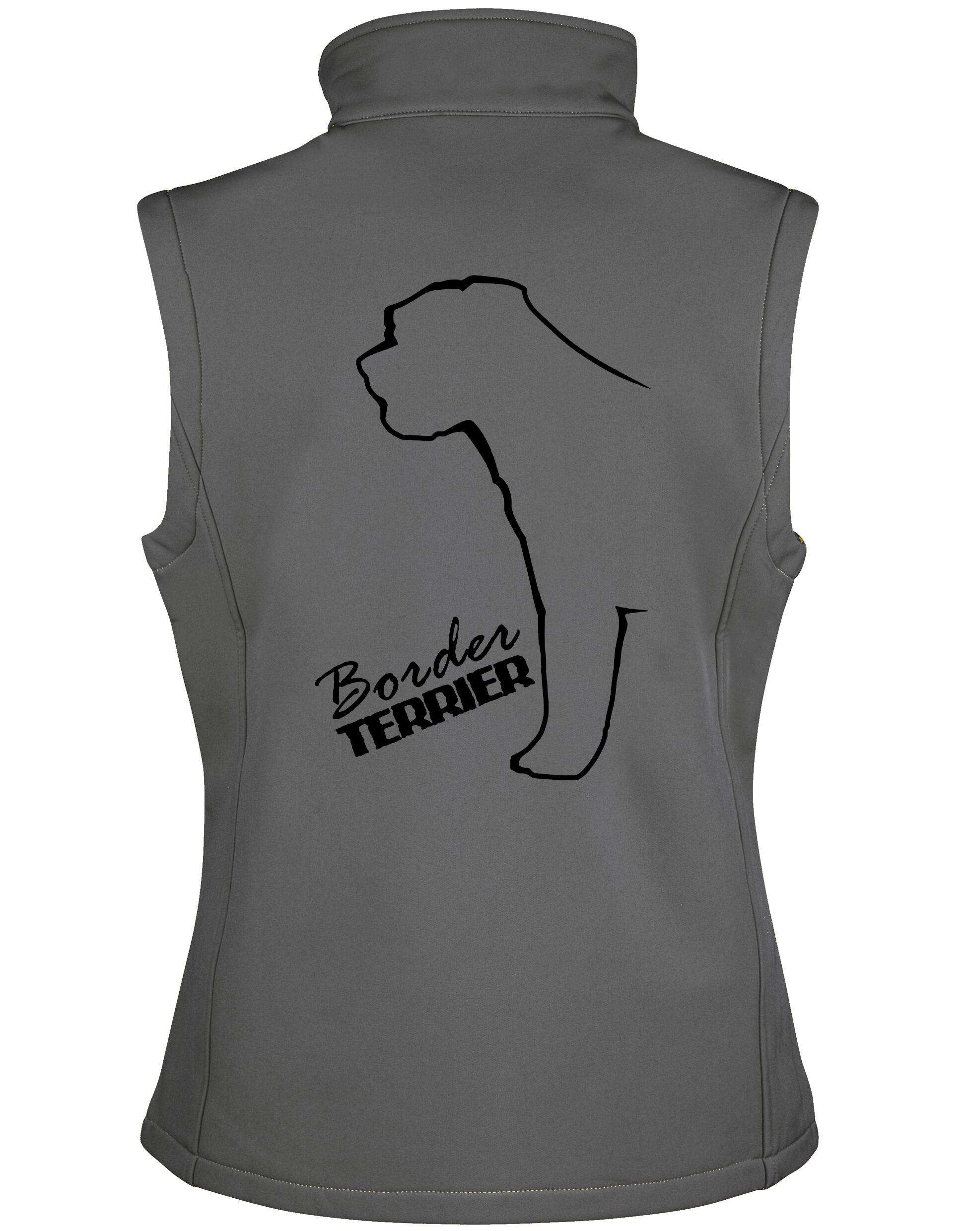 Unisex Border Terrier Softshell Jacket – The Ideal Outdoor Companion for Border Terrier Lovers