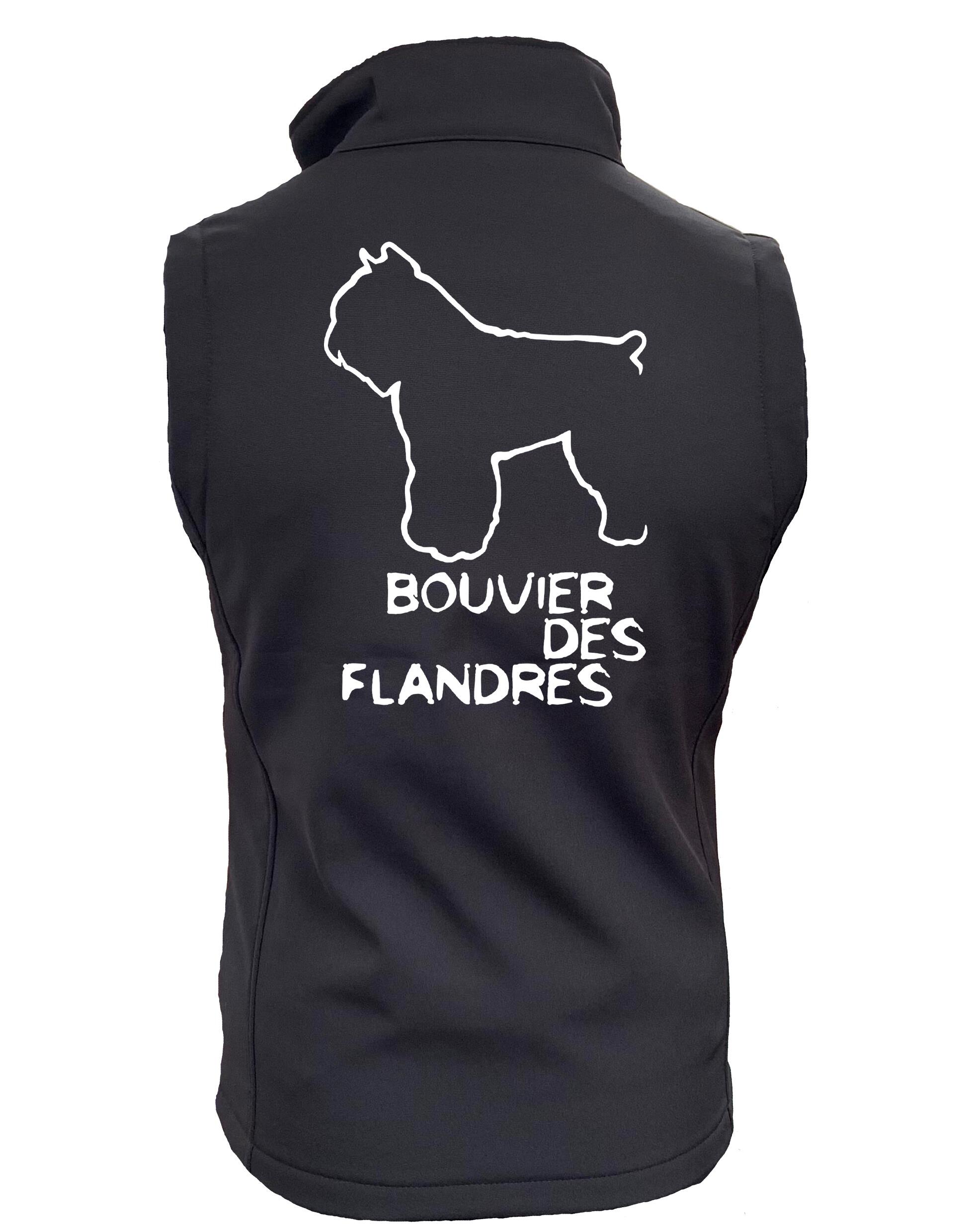 Unisex Bouvier des Flandres Softshell Jacket – The Perfect Outdoor Companion for Bouvier Lovers