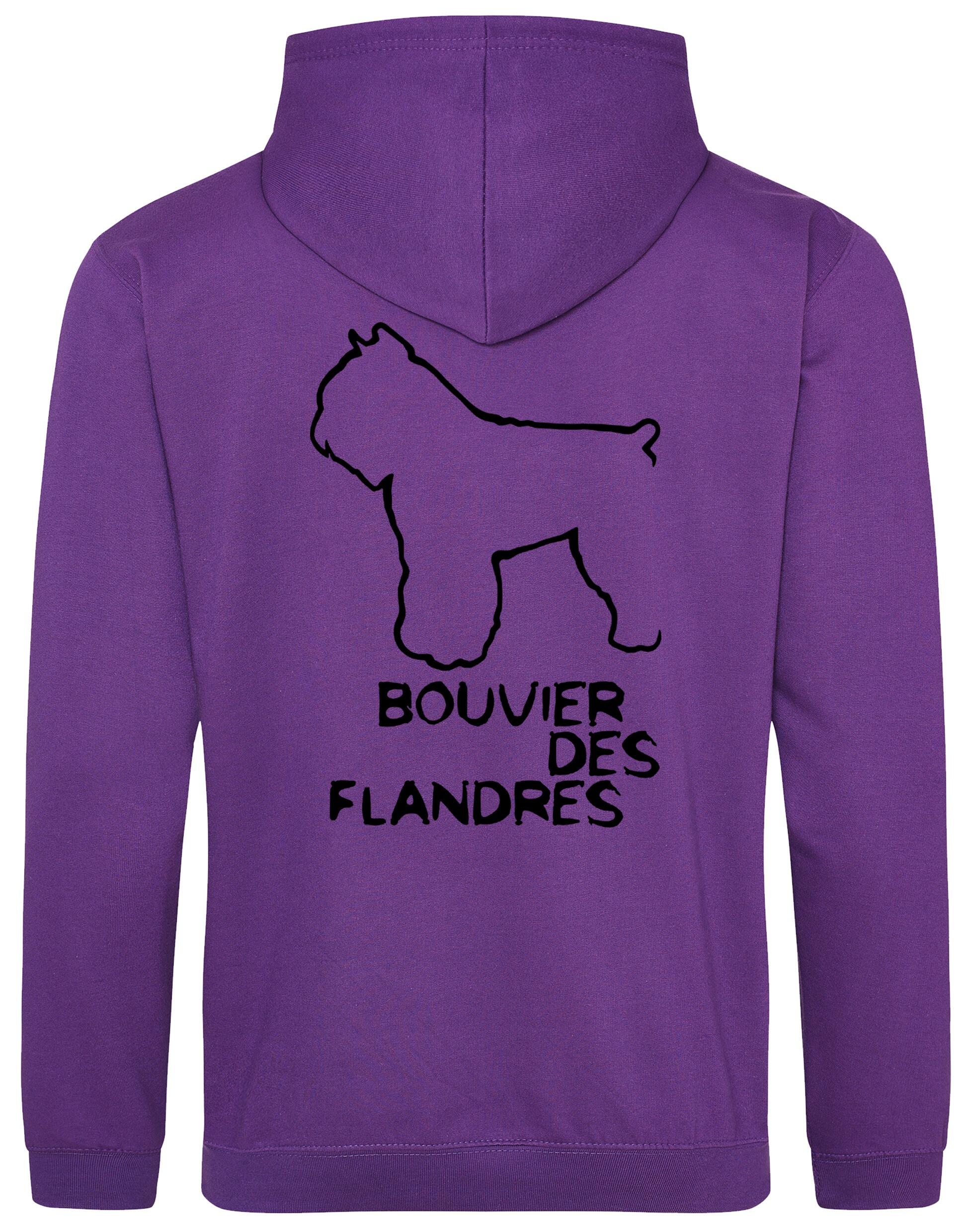 Bouvier des Flandres Dog Breed Design Pullover Hoodie – Style and Comfort for Bouvier Lovers