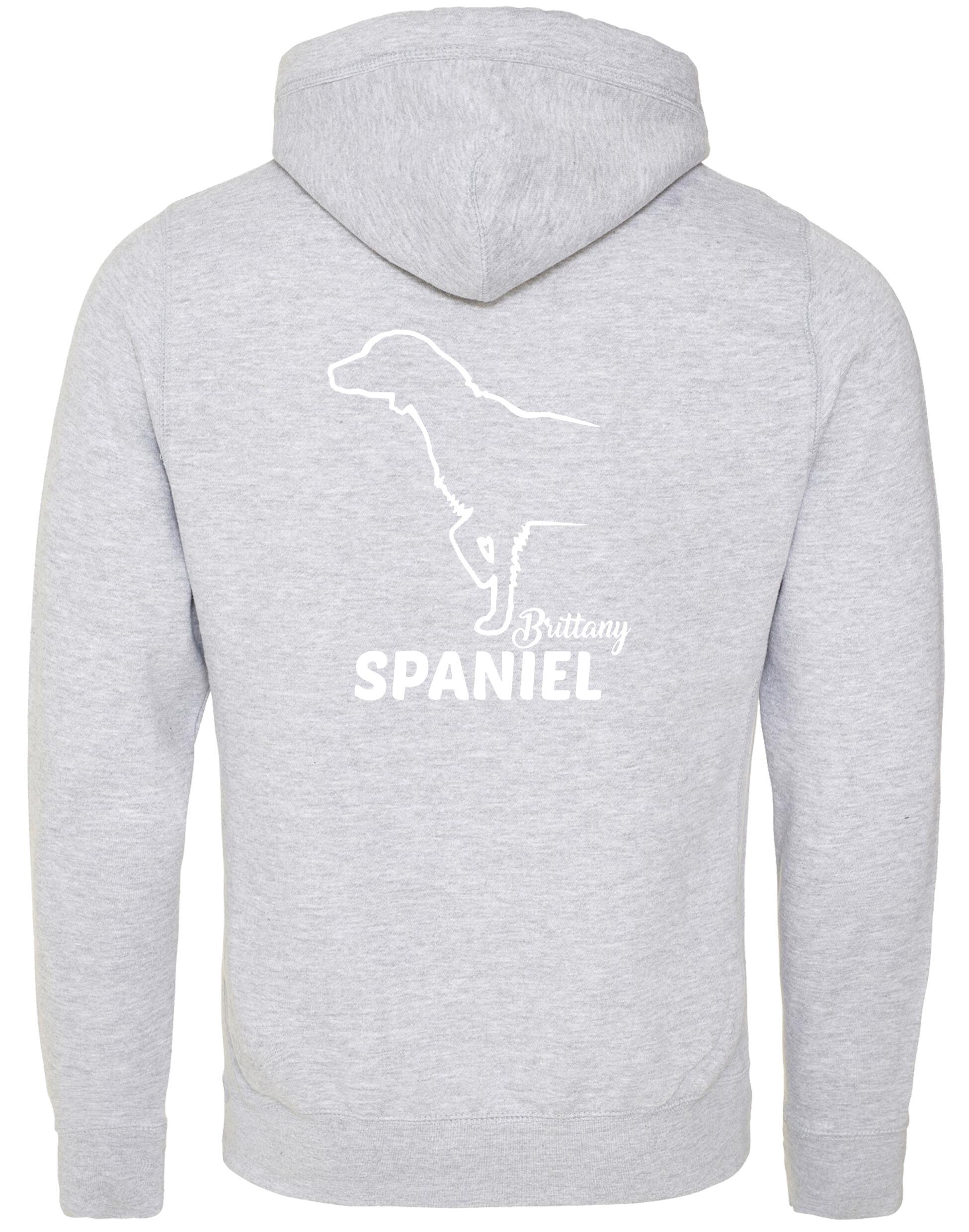 Brittany Spaniel Dog Breed Design Unisex Crossneck Pullover Hoodie – A Must-Have for Brittany Spaniel Fans