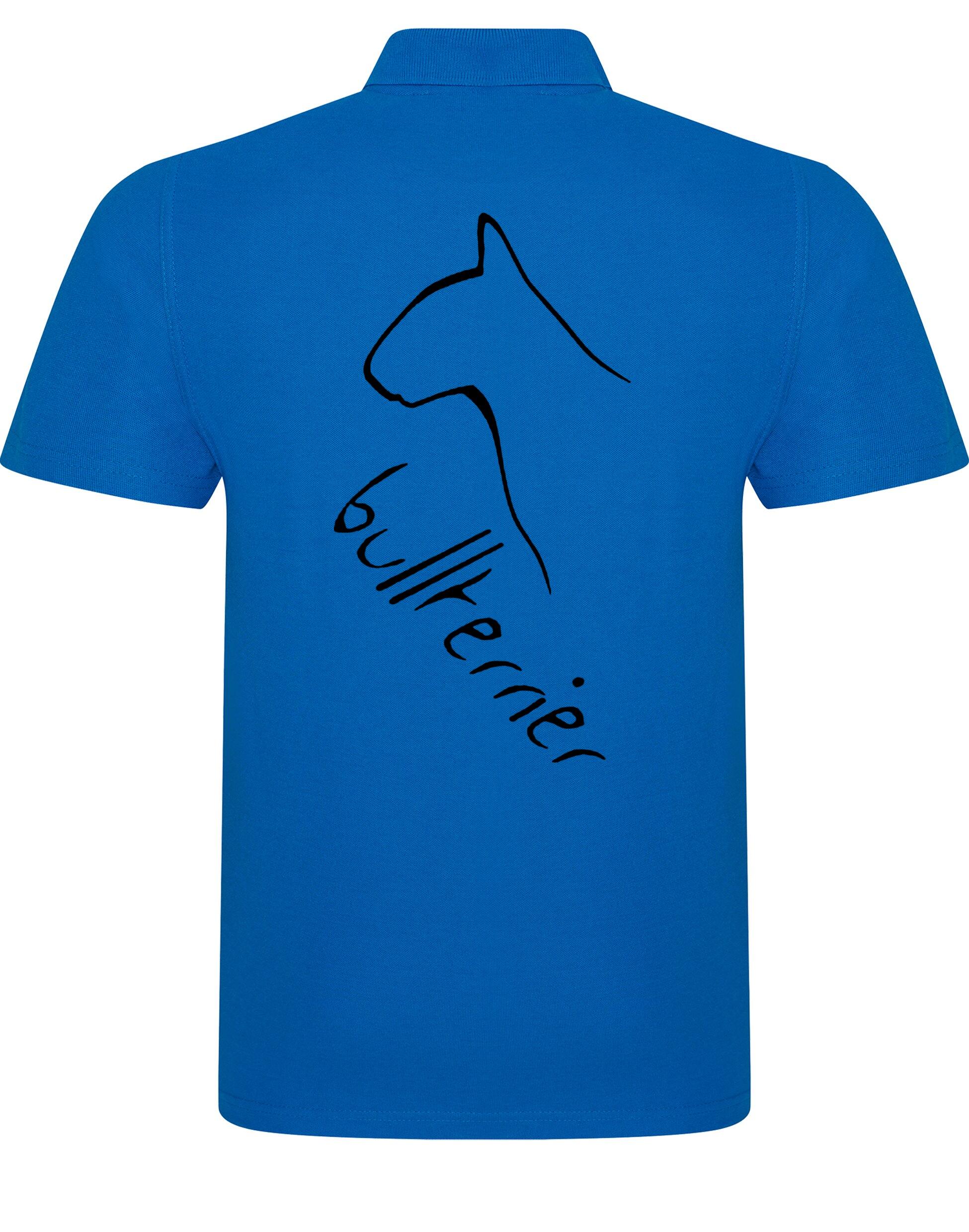 Unisex Cotton Polo with Bullterrier Dog Breed Design – Comfort and Style for Every Bullterrier Enthusiast