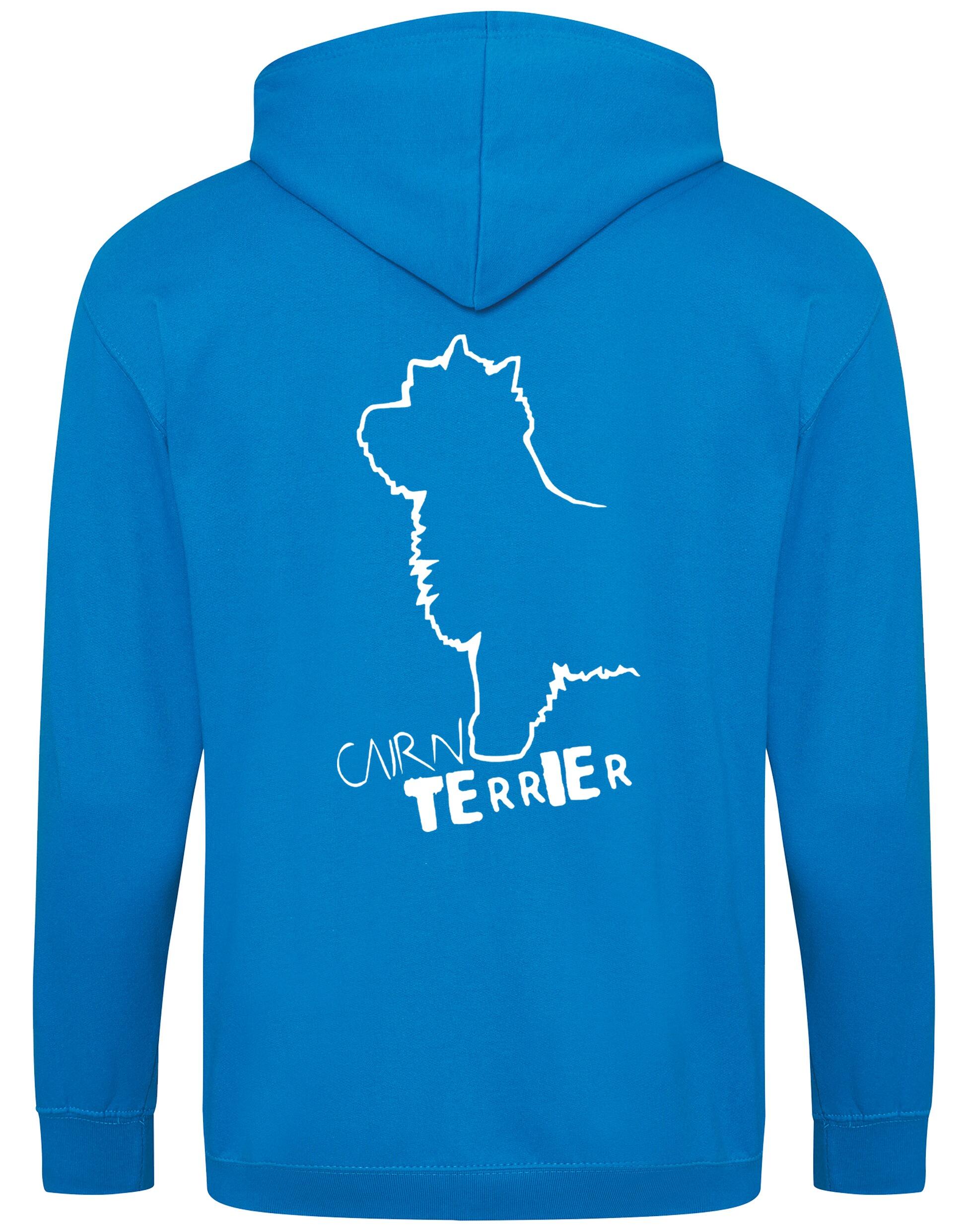 Cairn Terrier Dog Breed Design Zipped Hoodie – Comfort, Style, and Cairn Terrier Pride