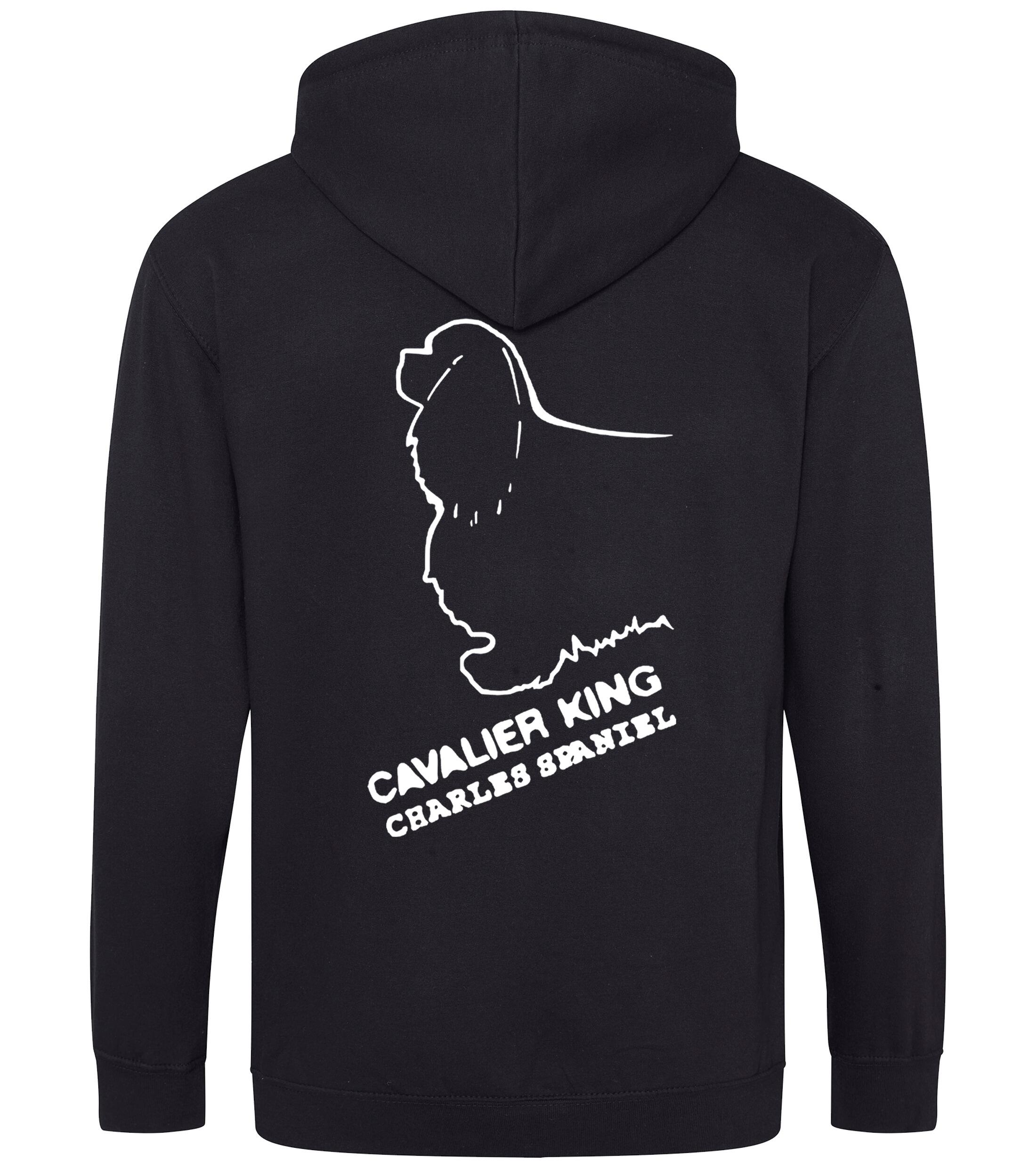 Cavalier King Charles Spaniel Dog Breed Design Zipped Hoodie – Comfort, Style, and Cavalier Pride