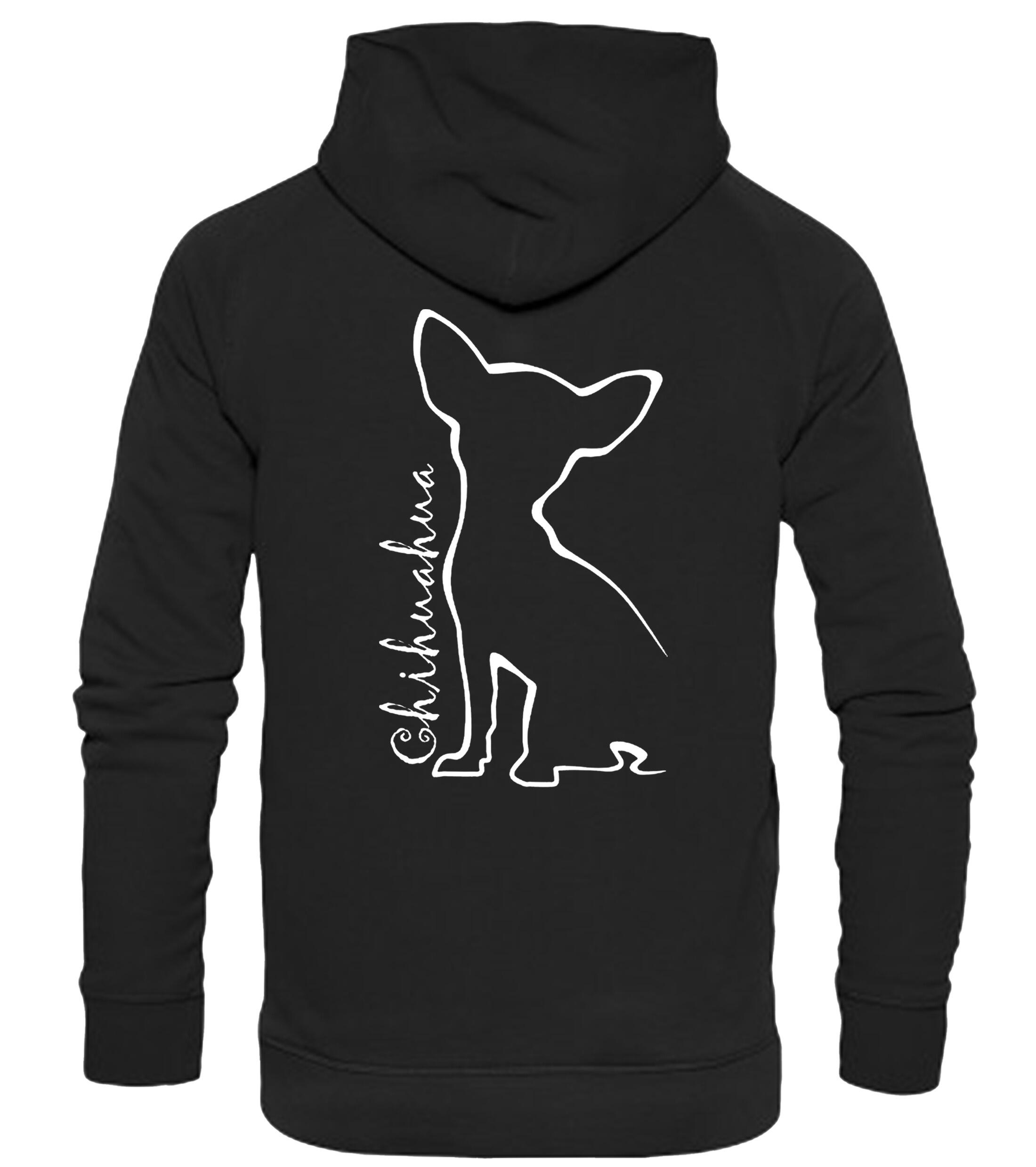 Chihuahua Dog Breed Design Pullover Hoodie – Cozy and Stylish for Chihuahua Enthusiasts